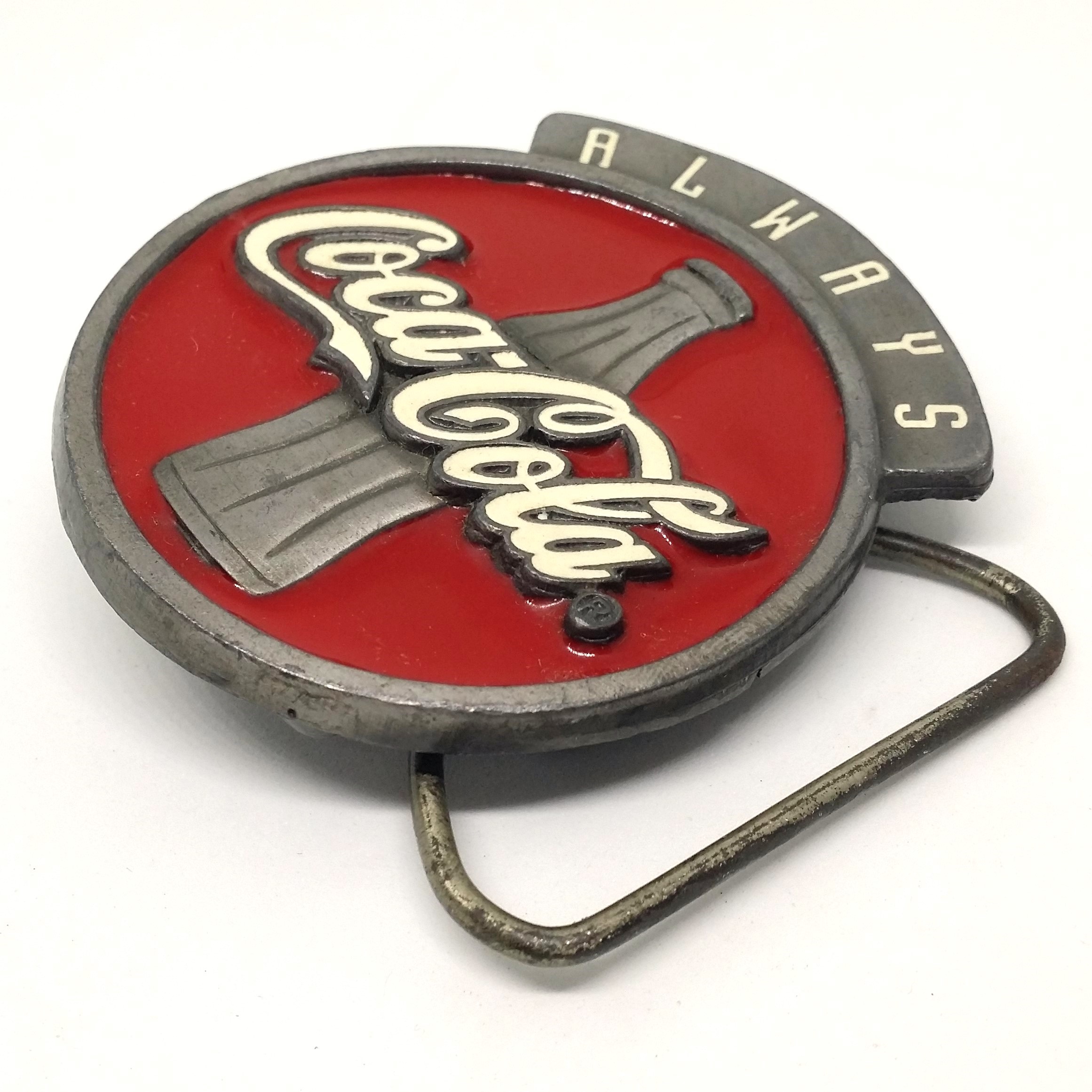 Coca Cola Belt Buckle (Always Logo) - 1990s Coca-Cola Special Numbered Edition