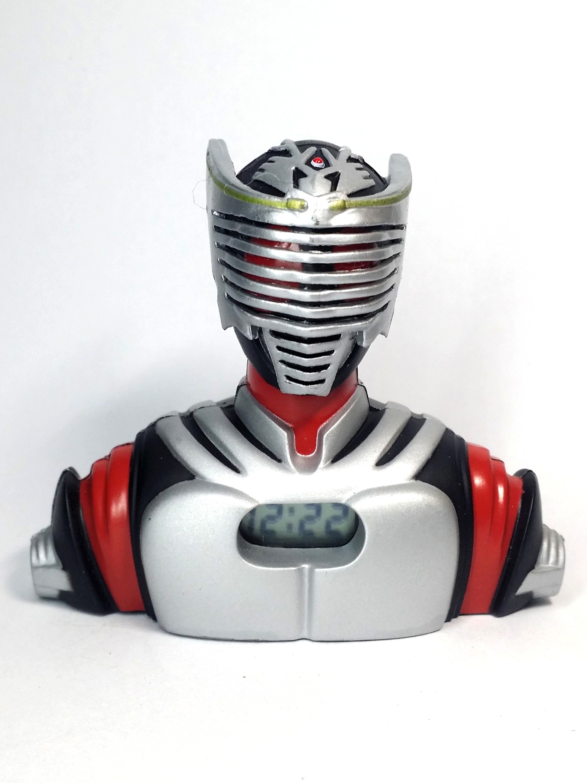 Kamen Rider Dragon Knight Bust Mini Digital Clock - 2002 TOEI Japanese Anime Masked Rider