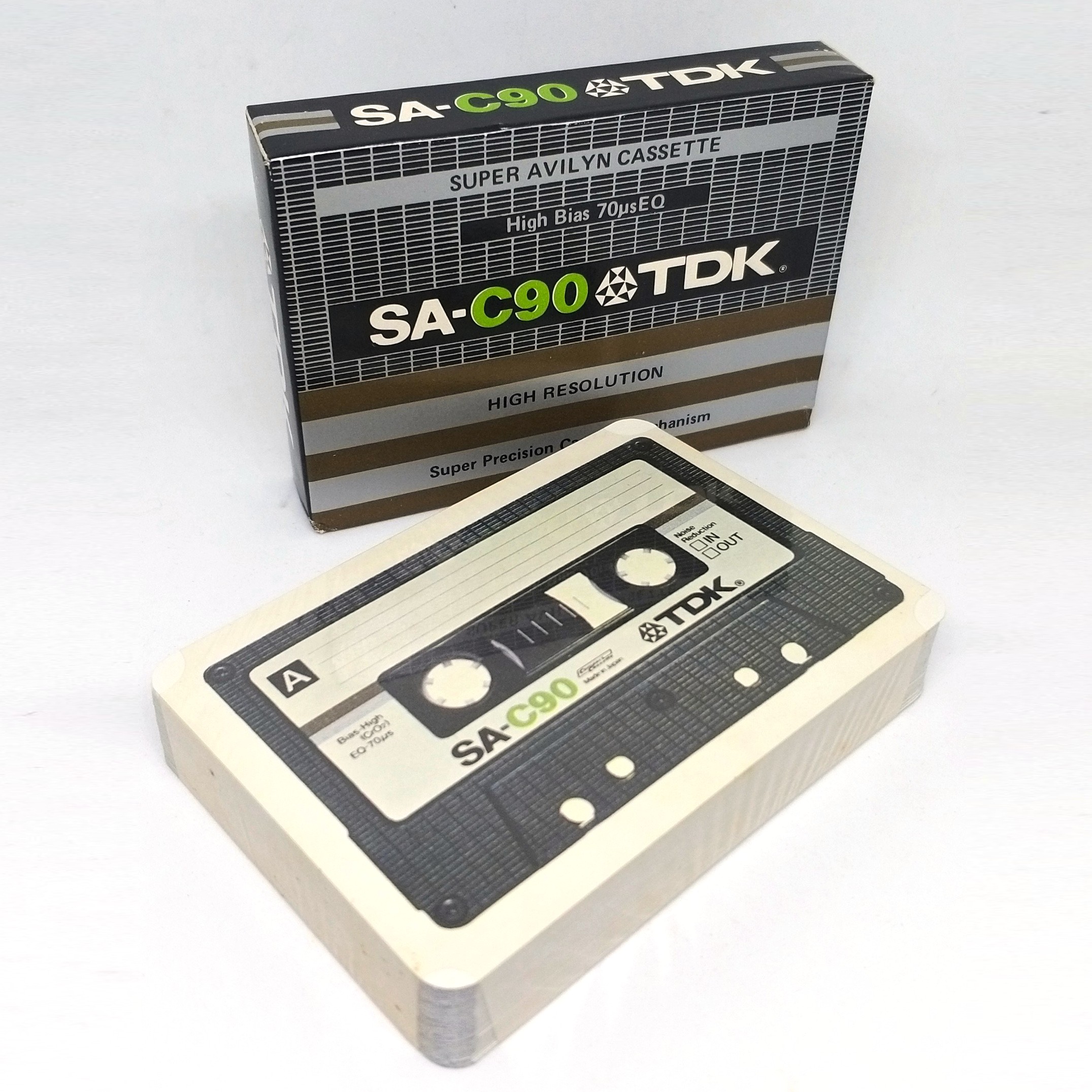 TDK SA-C90 Cassette Tape Style Playing Cards - 70s Brand New Sealed NFS