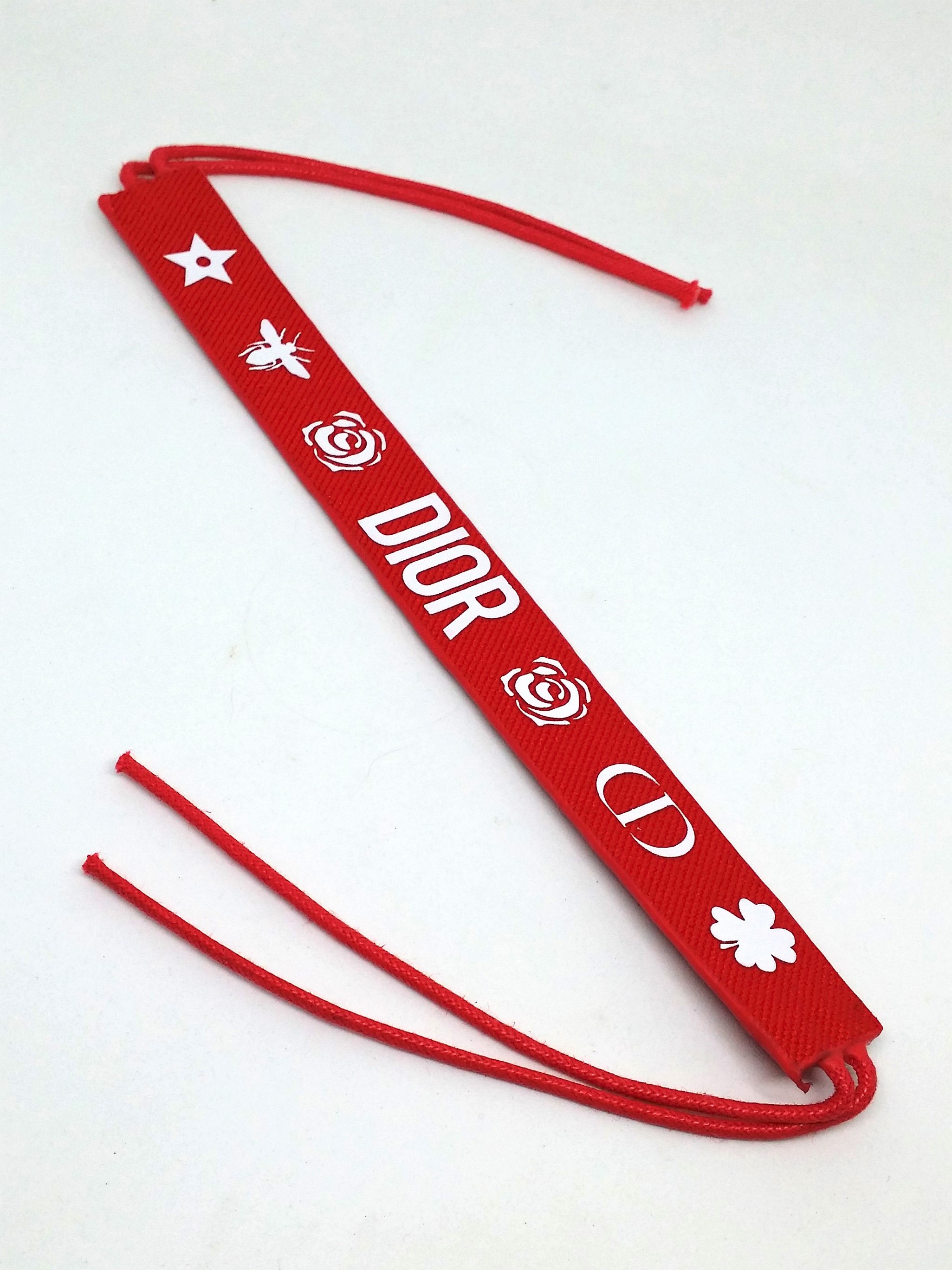 Christian Dior VIP Gift Set - Bracelet / Patch / Sticker / Ribbon / Paper Bag