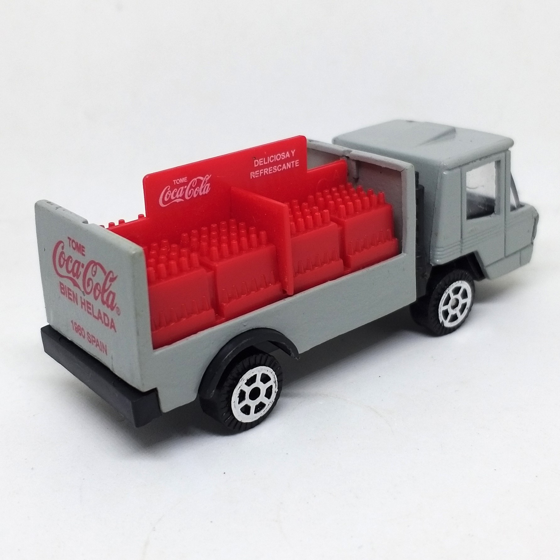 Coca Cola 1960 Spain Style Delivery Truck Van Diecast Car - Vintage 80s & 90s Toys