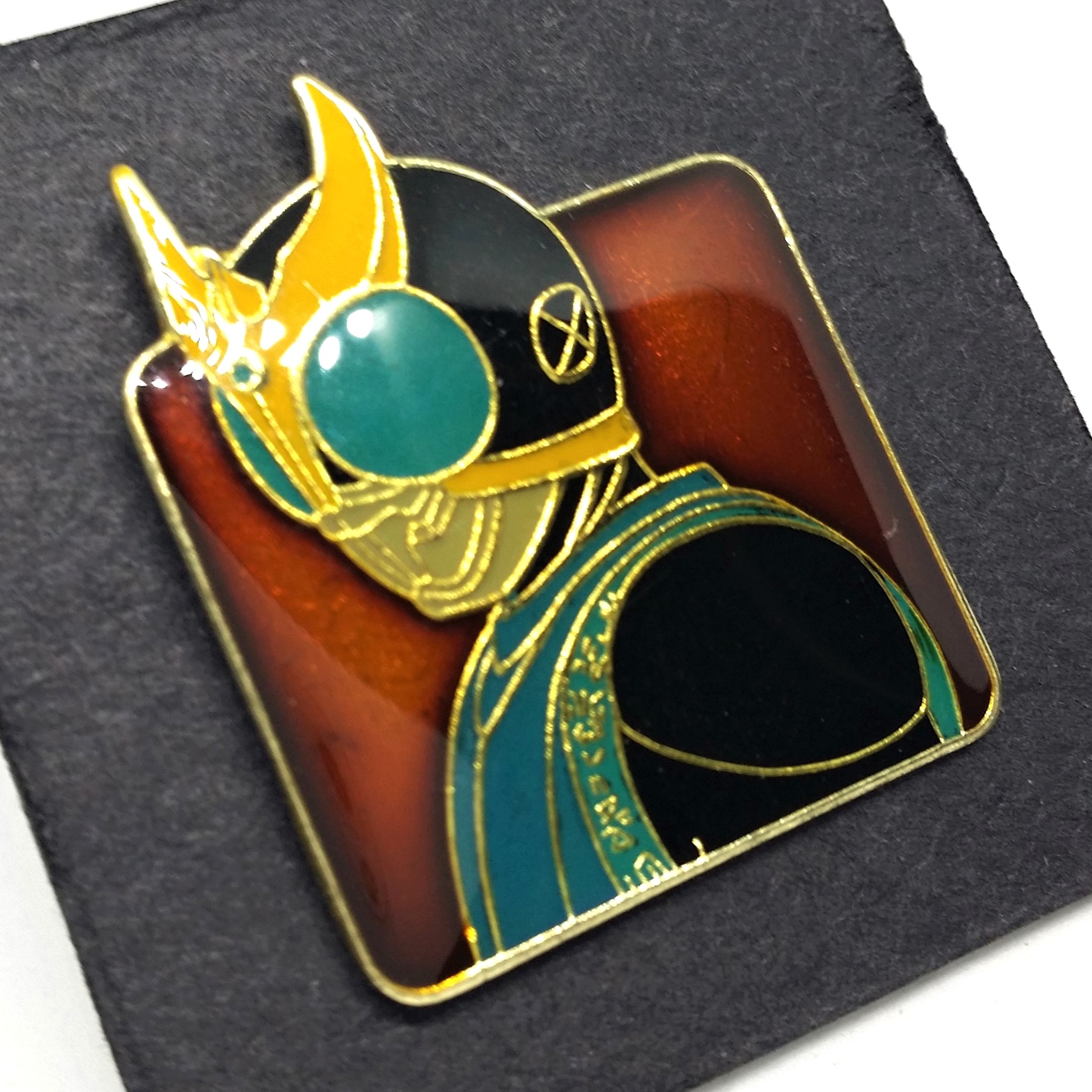 Kamen Rider Kuuga Pin Badge #08 - 1990s TOEI Japanese Anime Masked Rider