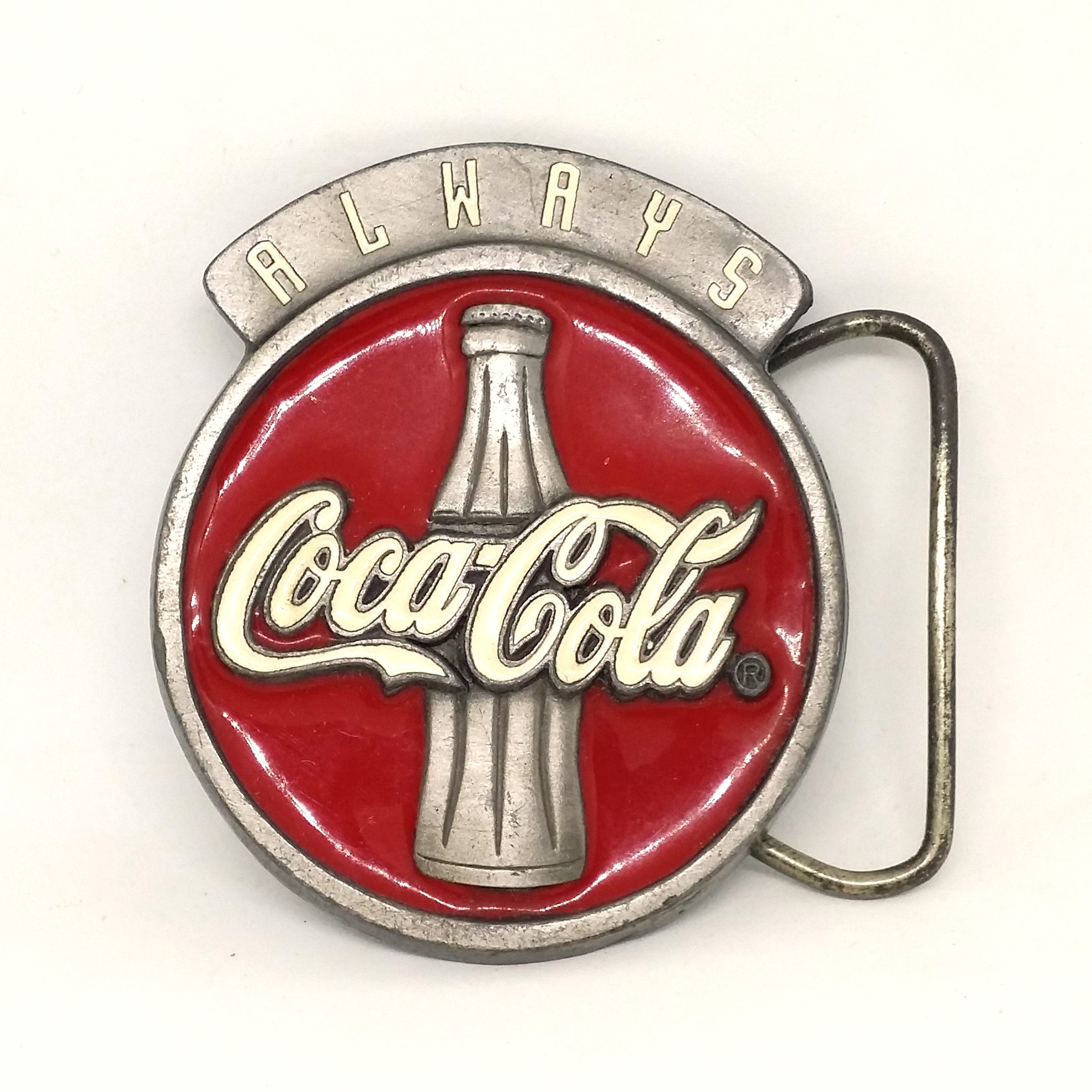 Coca Cola Belt Buckle (Always Logo) - 1990s Coca-Cola Special Numbered Edition