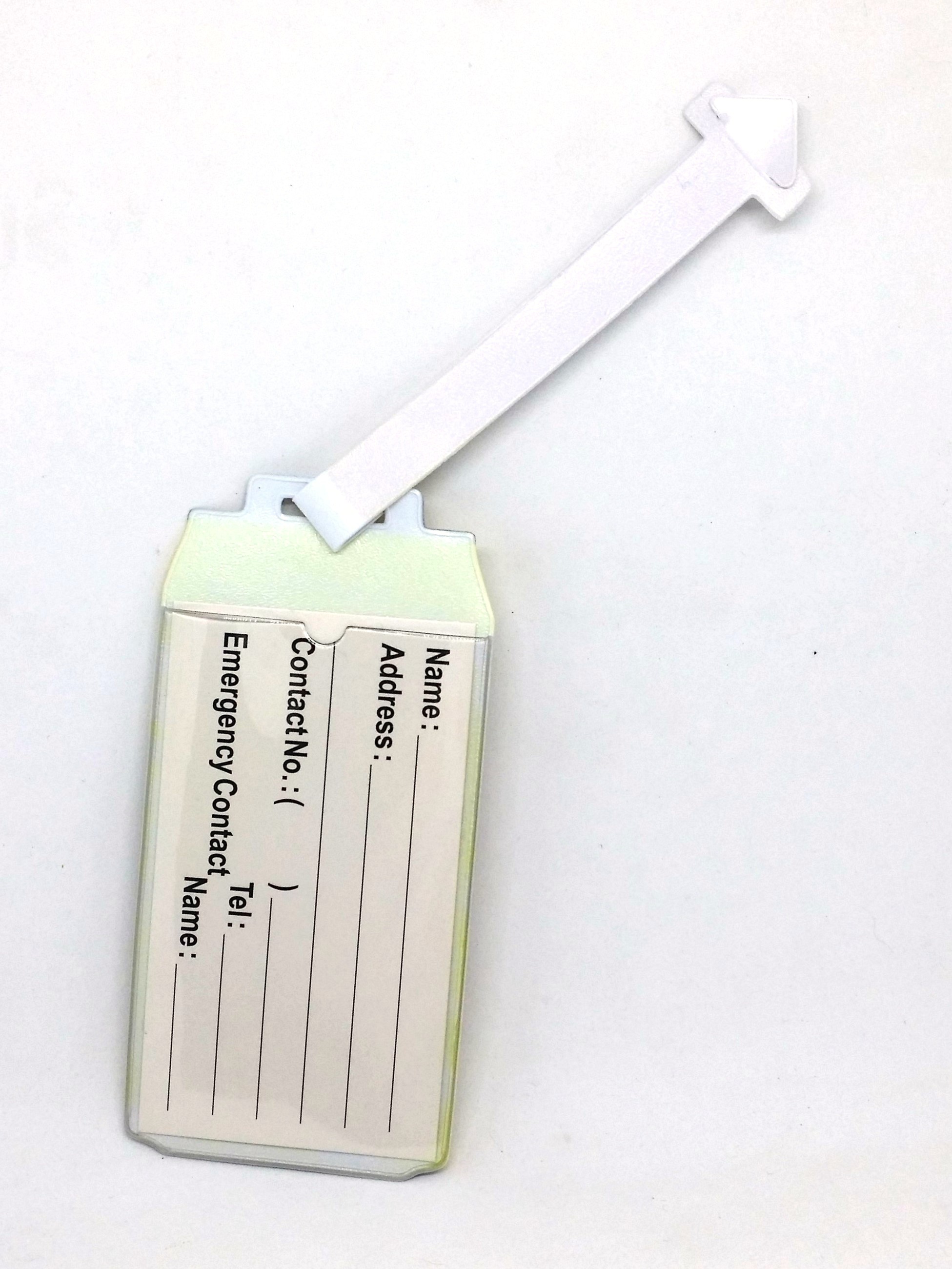 Coca Cola Coke Light Lemon Luggage Name Tag - 2002 Hong Kong Exclusive