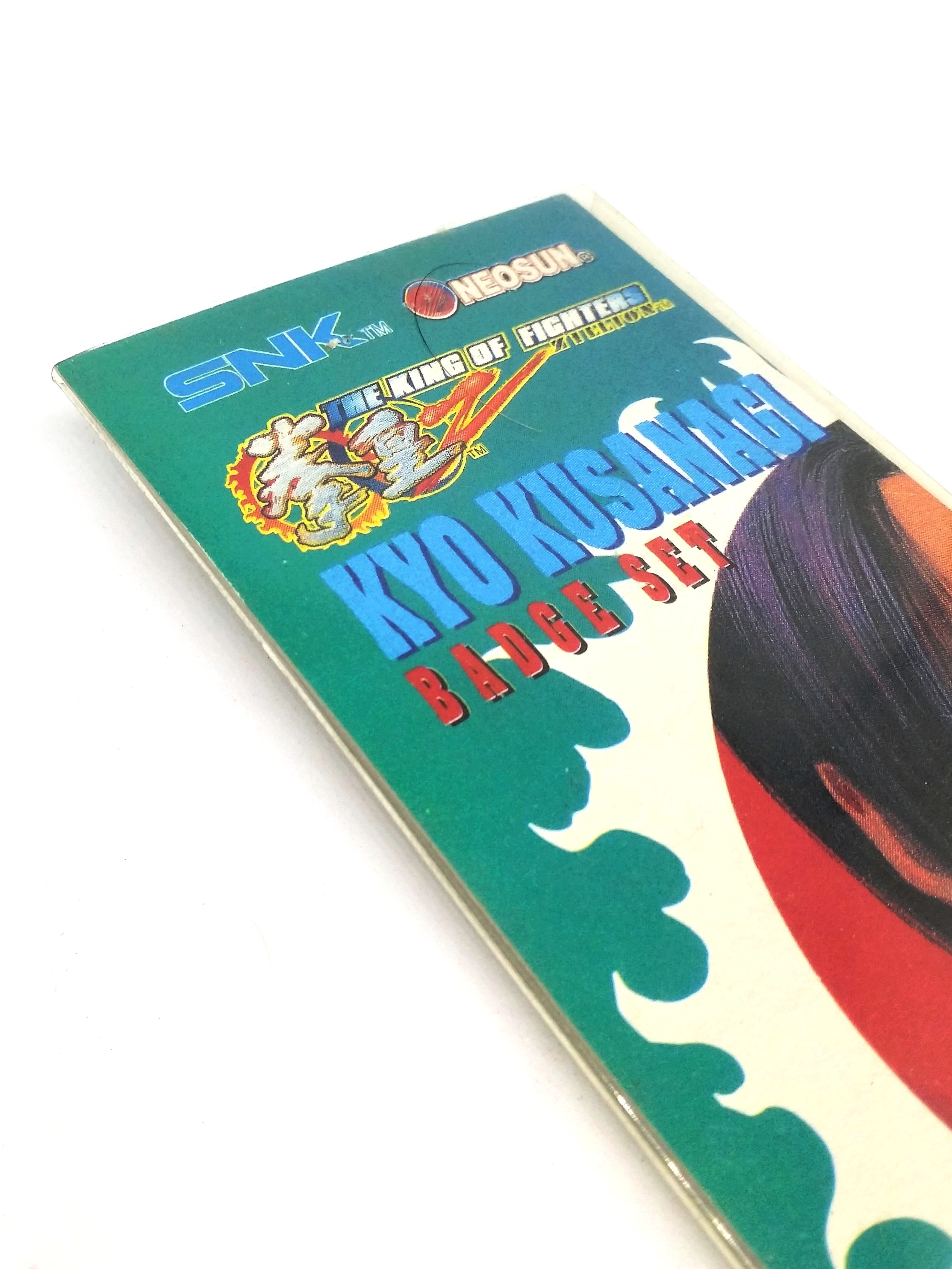 The King Of Fighters Zillion Kyo Metal Pin Badge - 2000 SNK KOFZ Hong Kong Comics