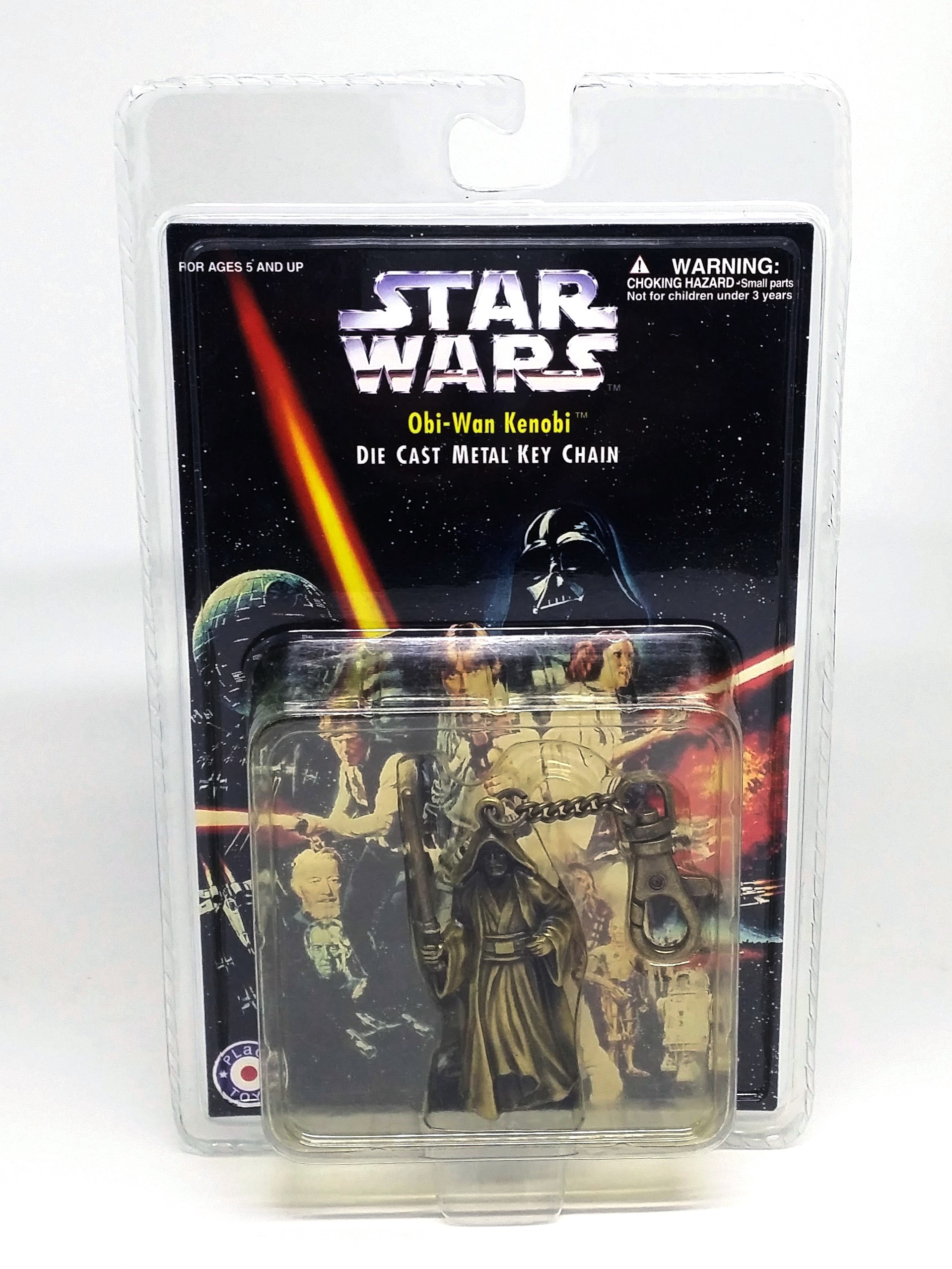 Star Wars "Die Cast Metal Key chain" - 1997 Factory Sealed