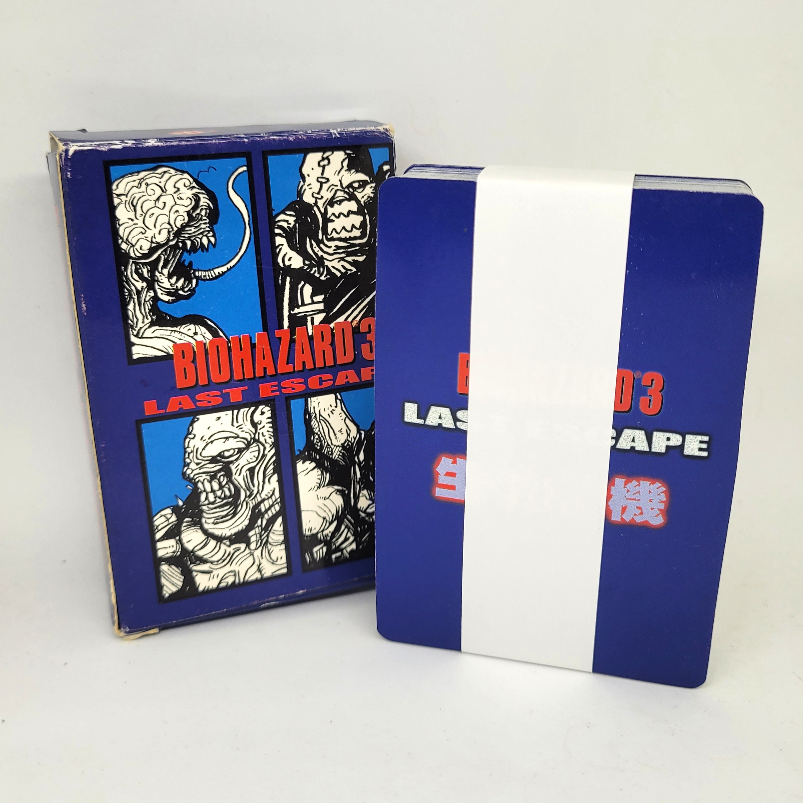 BIOHAZARD 3 Playing Cards (Glow In The Dark) - 2000 Capcom Resident Evil Hong Kong Comics