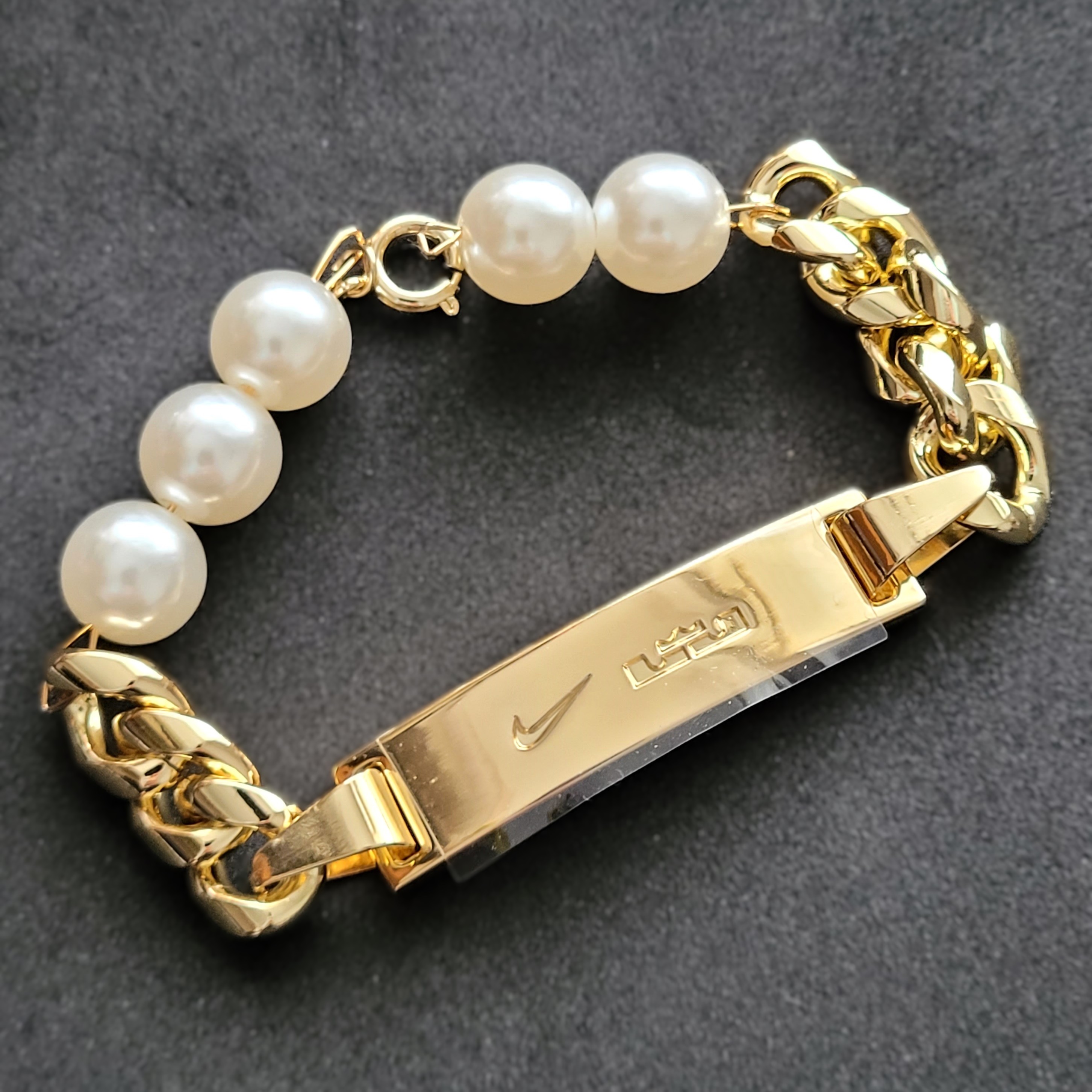 Nike x Lebron XXI "Strive for Greatness" Pearl Bracelet - 2023 New In Box