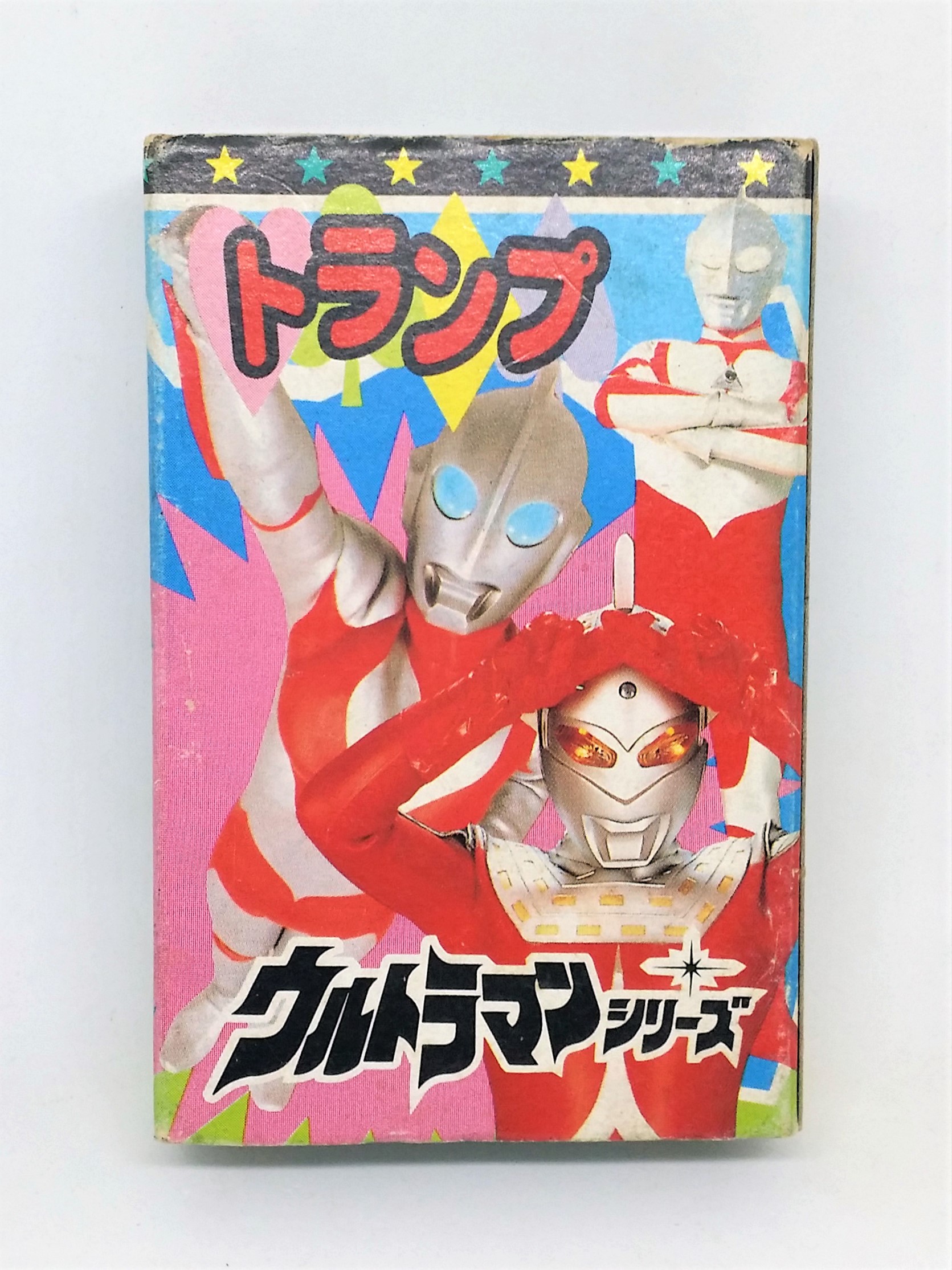Ultraman Series Playing Cards - 1980s Tsuburaya Japanese Anime Poker