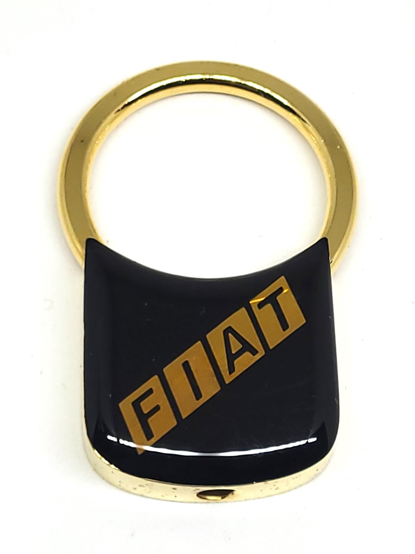 FIAT Twist-Lock Keyholder - 80s Dealer Promo Keychain