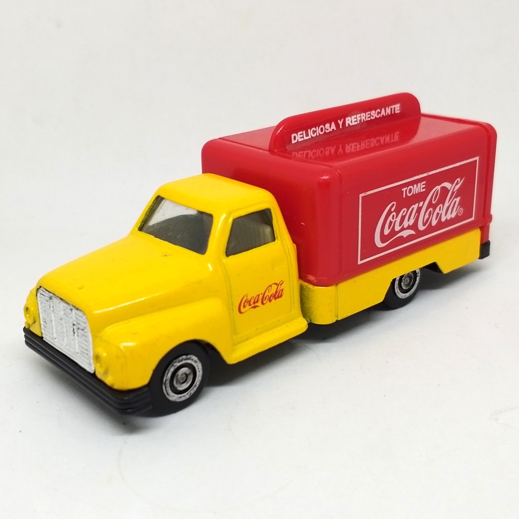 Coca Cola 1950 USA Style Delivery Truck Van Diecast Car - Vintage 80s & 90s Toys