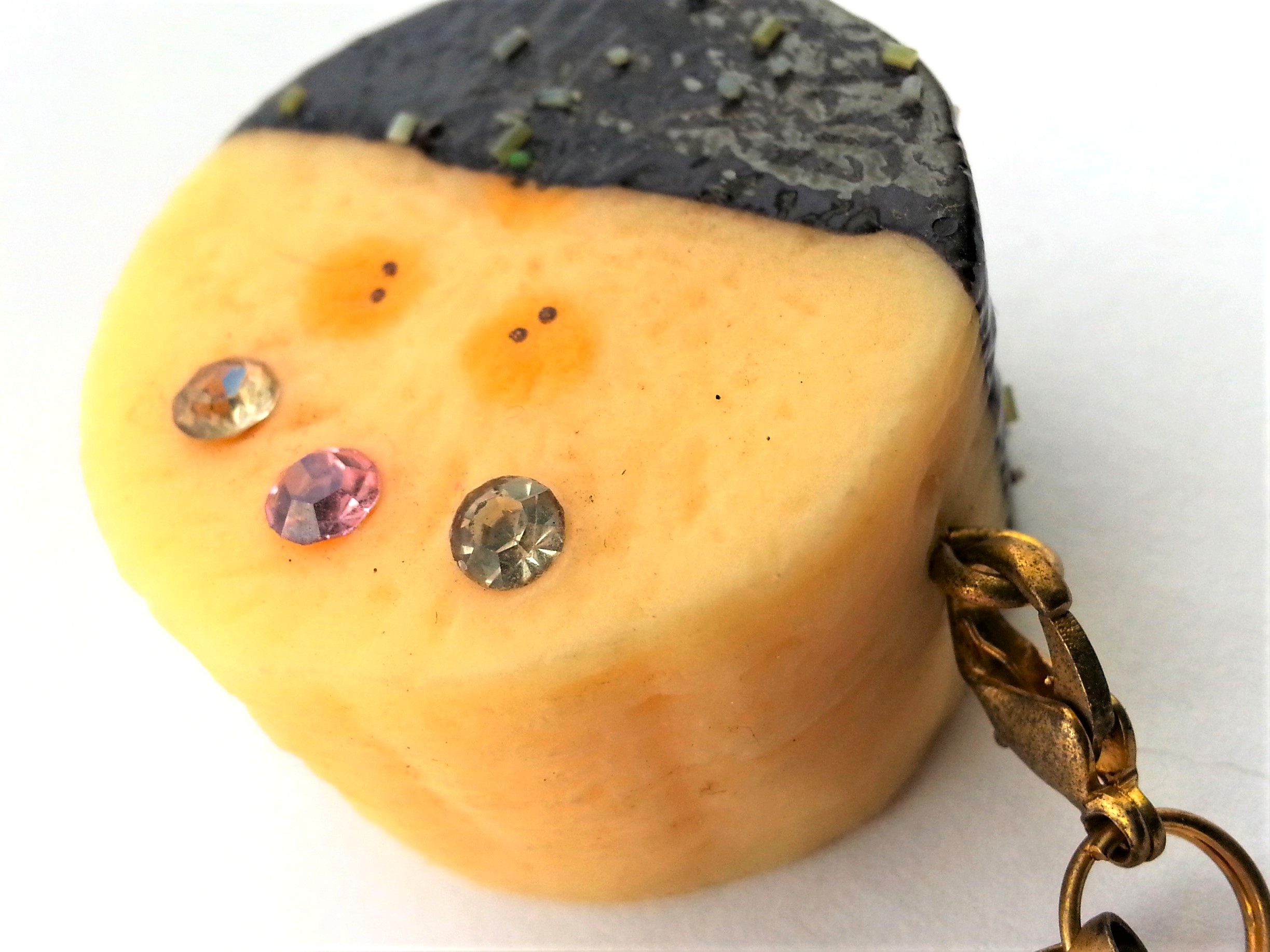 AMUSE Real Choco Banana Strap Bag Charm / Keychain - 2000s Form Japan