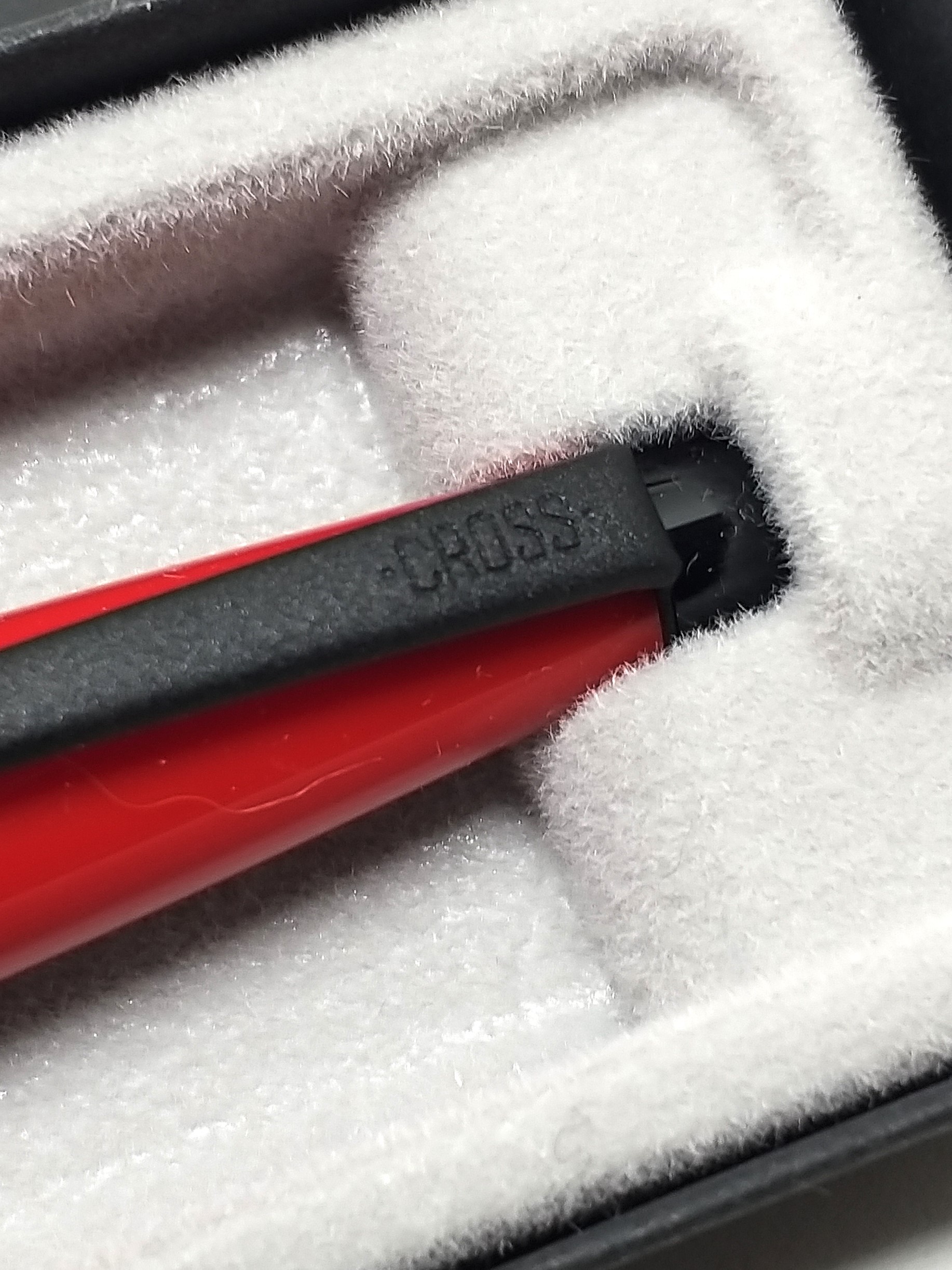 Marlboro x Cross Solo Red Ballpoint Pen w/ Black Trim - 1994 New In Box