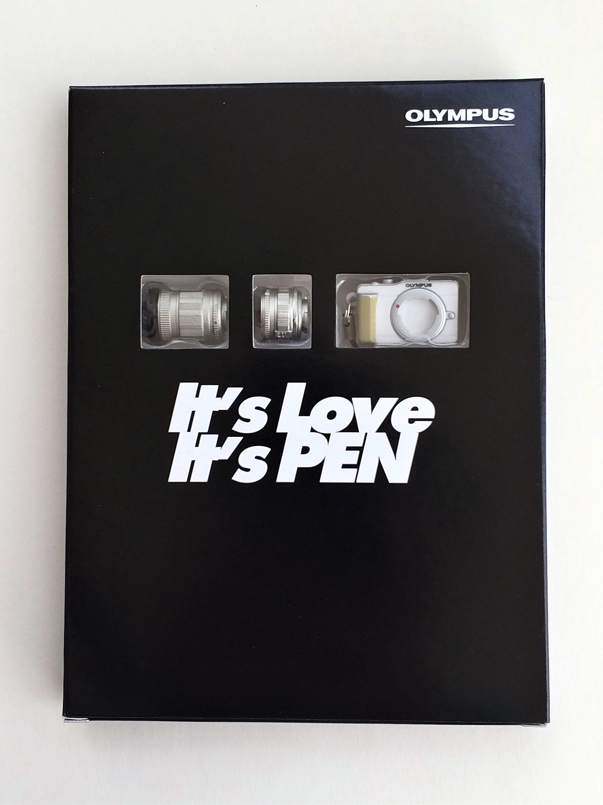 Olympus PEN E-PL1 Mini Camera Phone Charm Strap Keychain - 2011 New In Box