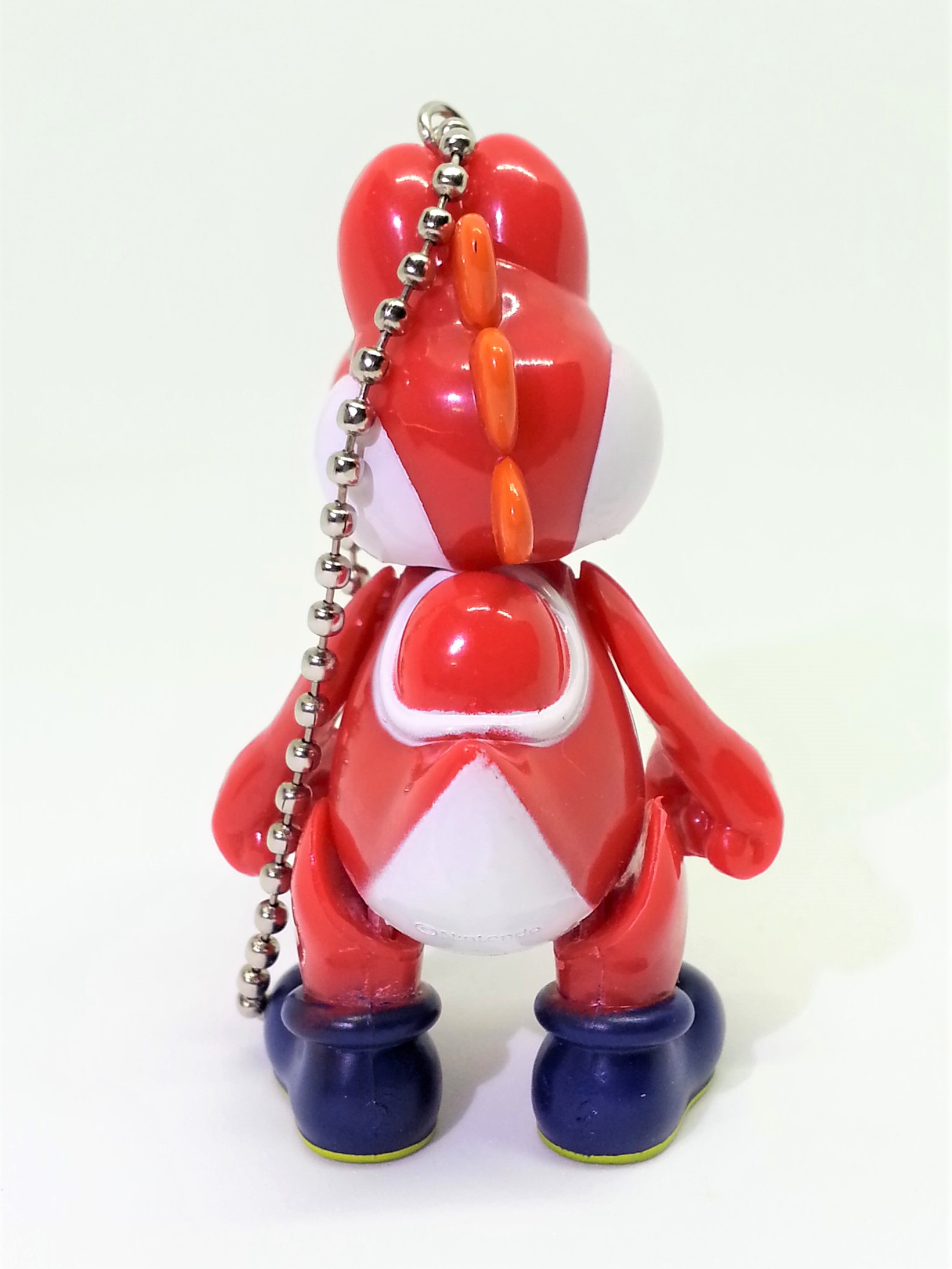 Super Mario Bros. YOSHI Jointed Figure Charm Keychain - 2000s From Japan