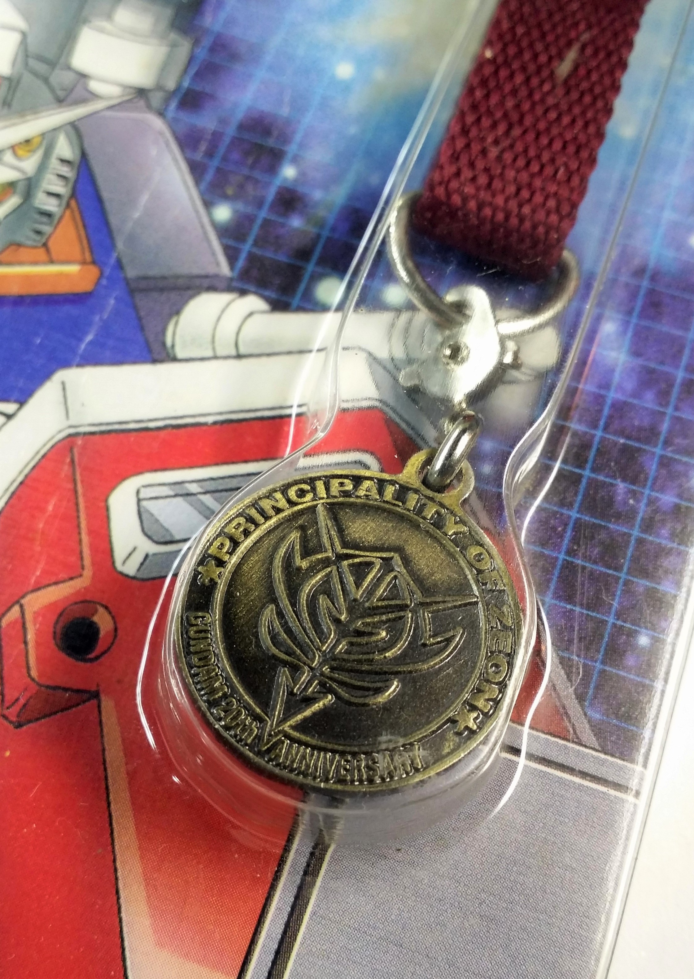 Gundam 20th Anniversary MS-09 Dom Figure Phone Charm Strap Keychain - 1999 Unifive