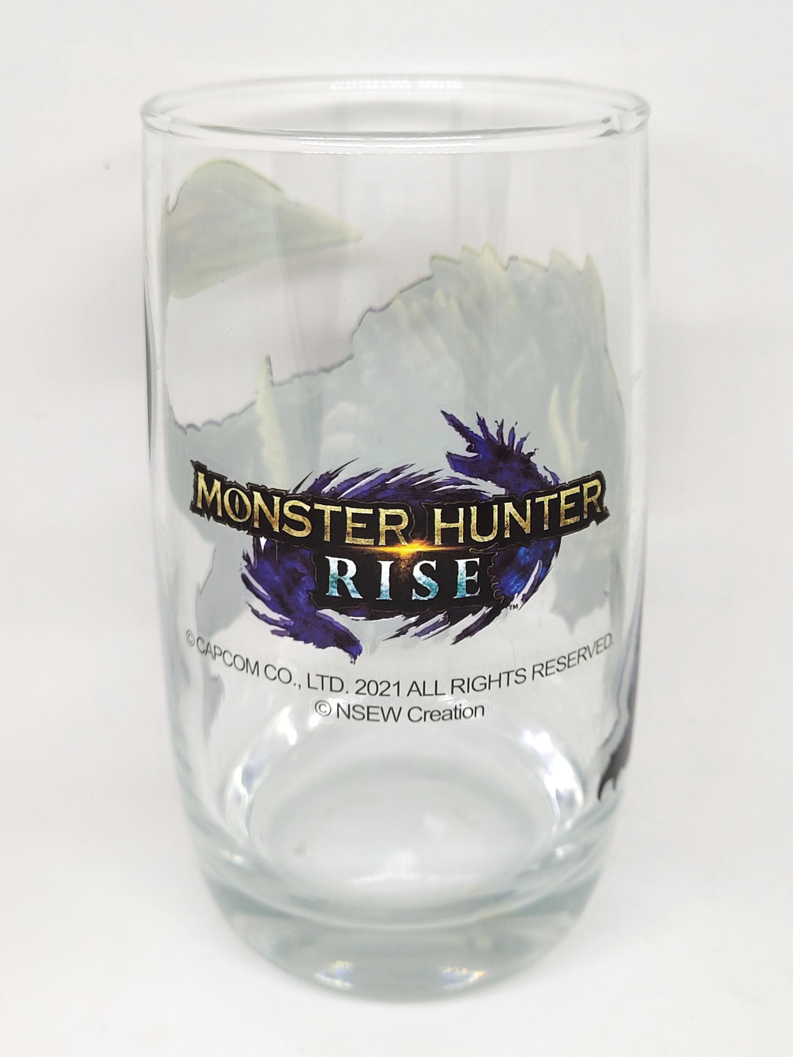 Monster Hunter Rise (Magnamalo) Drinking Glass Tumbler - 2021 SWITCH Capcom