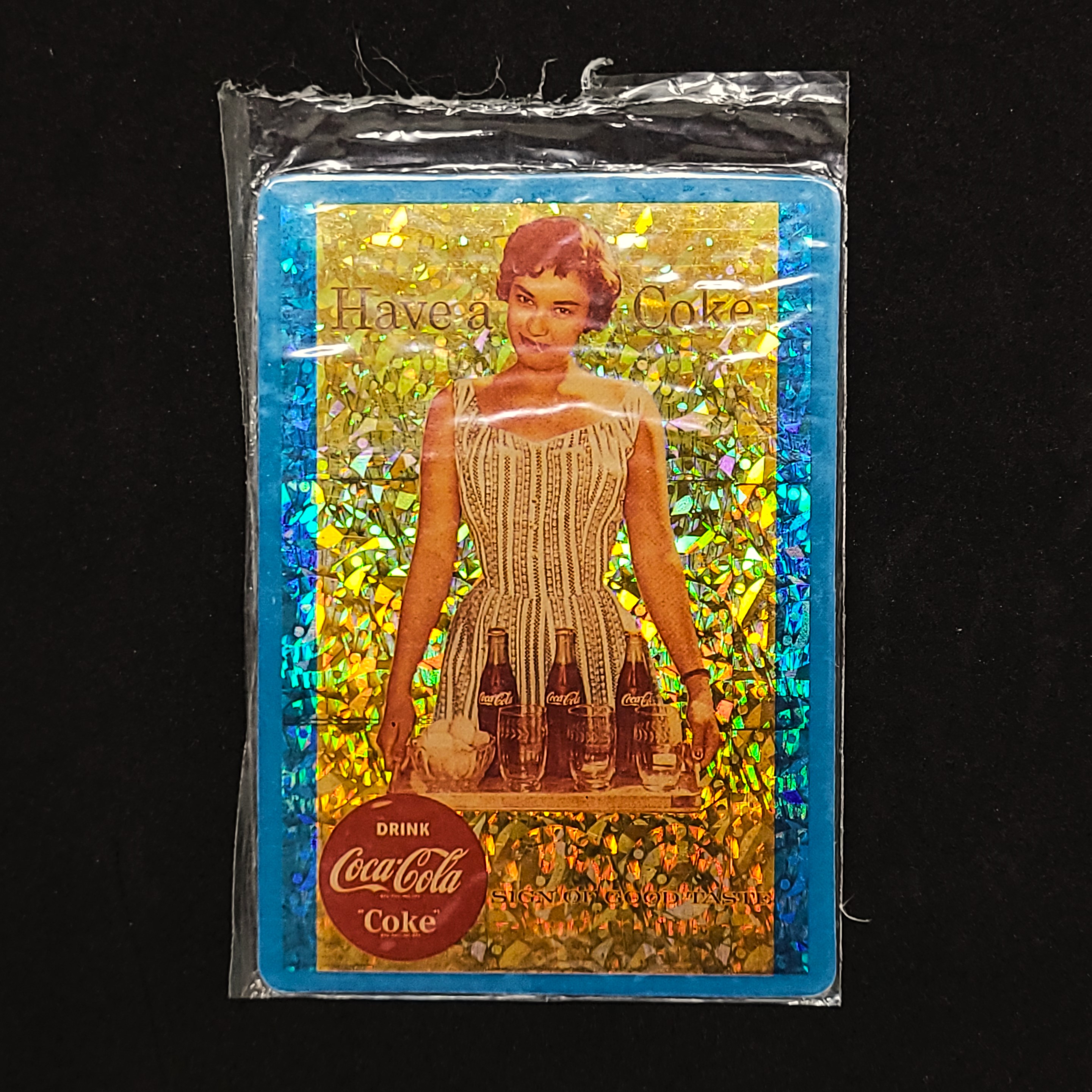 Coca Cola Holographic Prism Cards (Group C) - 90s Factory Sealed