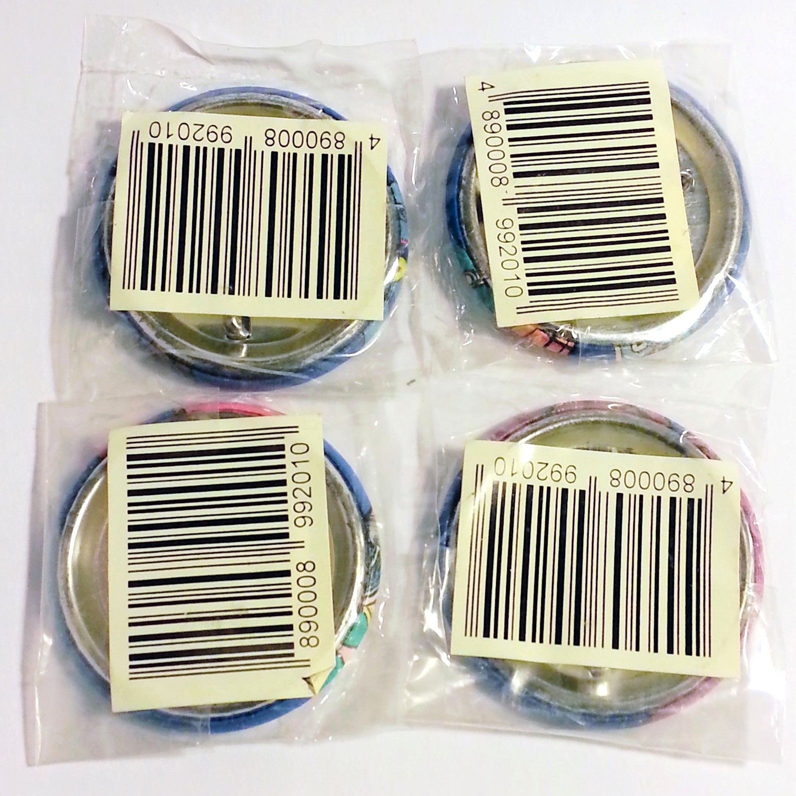 Sprite x Eric So Soul Four Round Button Badge set Of 4 - 2001 Factory Sealed