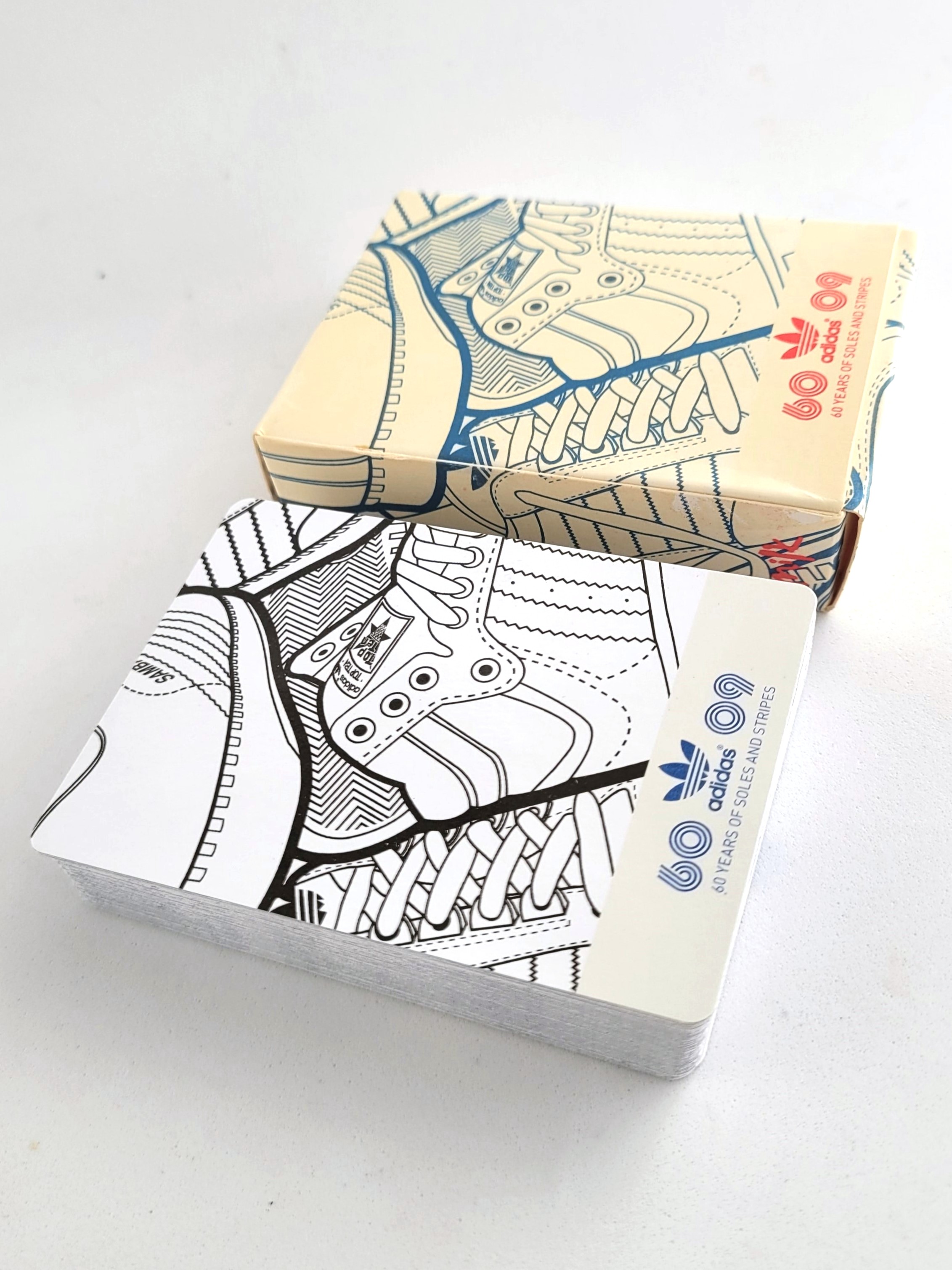 Adidas 60th Anniversary Playing Cards - 2009 Adidas Originals
