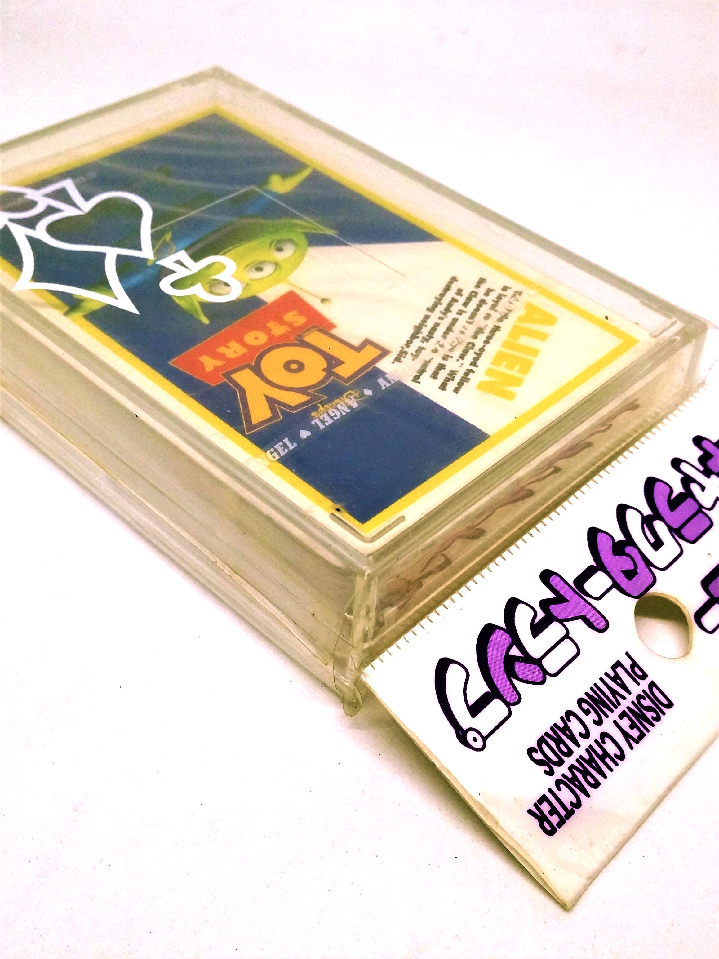 Disney Toy Story Alien Little Green Men Playing Cards - 1990s Angel Made In Japan