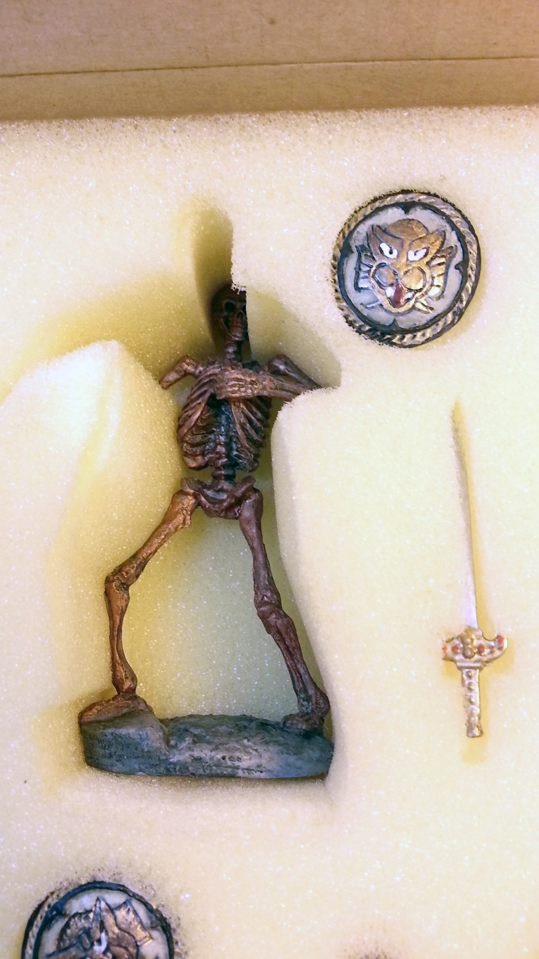 Jason and the Argonauts 7 Skeleton Warriors Figure Set Of 7 - 2000 X-PLUS Ray Harryhausen