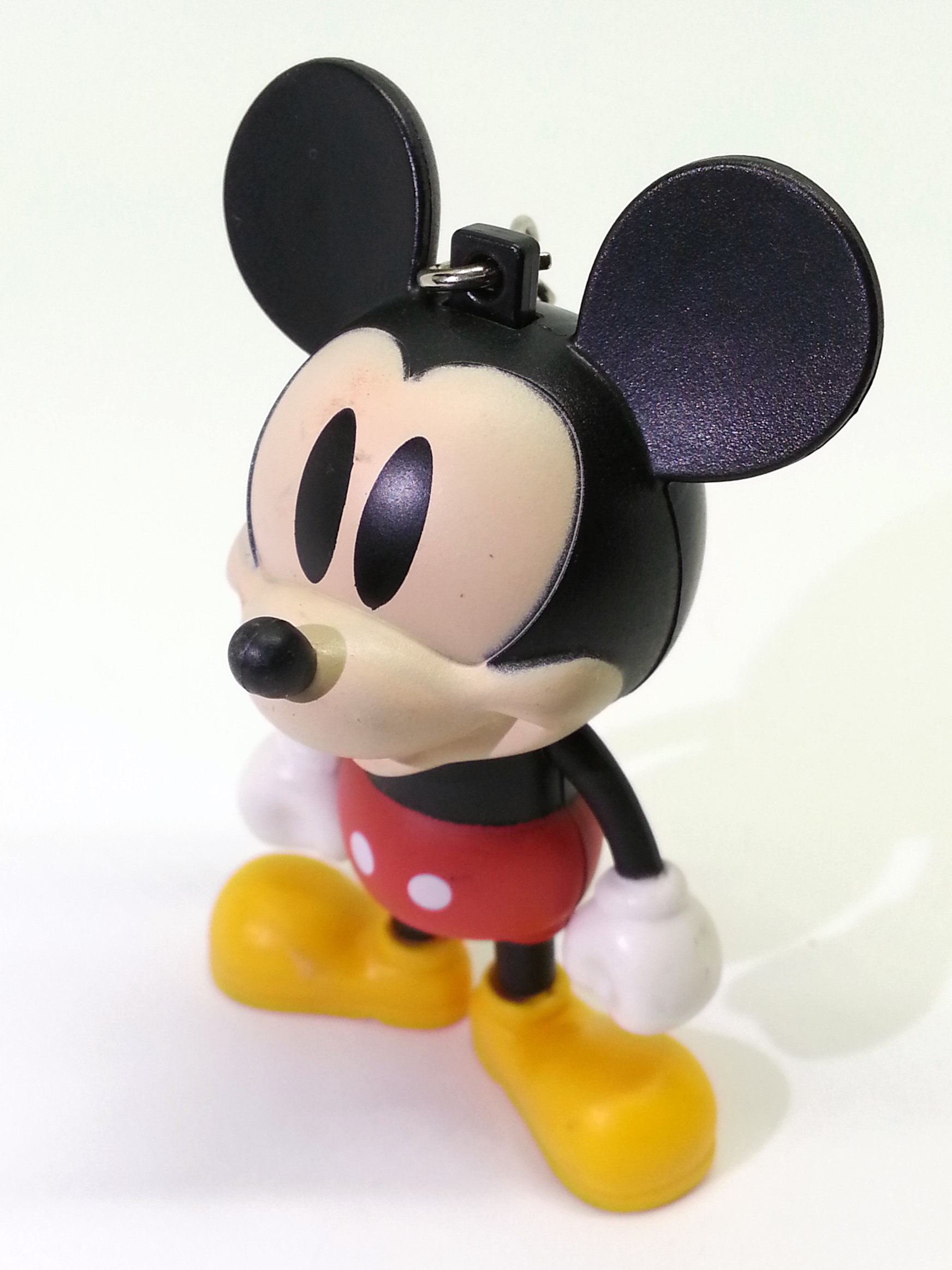 Disney 90th Anniversary Classic Mickey Mouse Figure Bag Charm Keychain