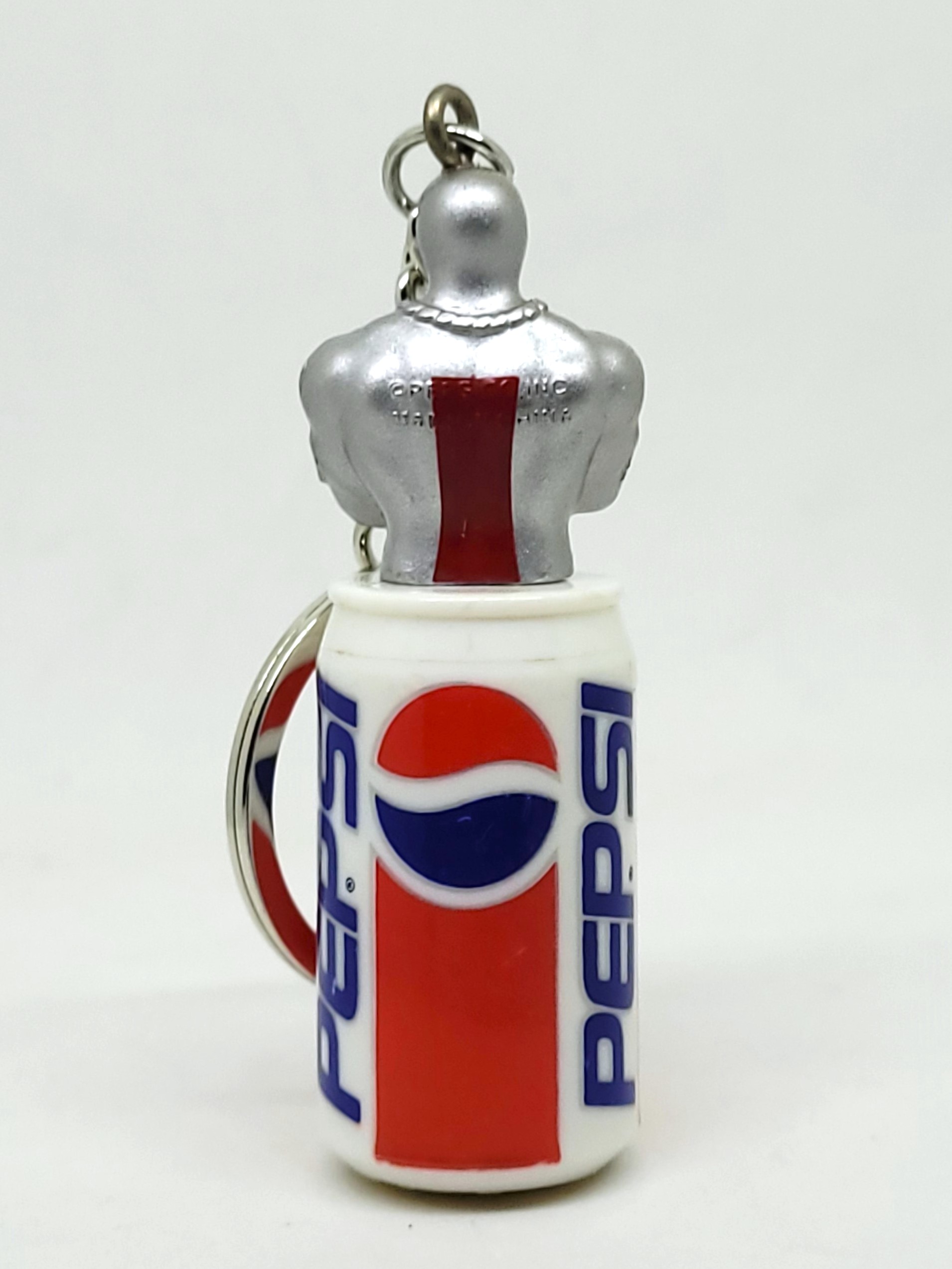 90s PEPSI Pepsiman Keychain Key ring