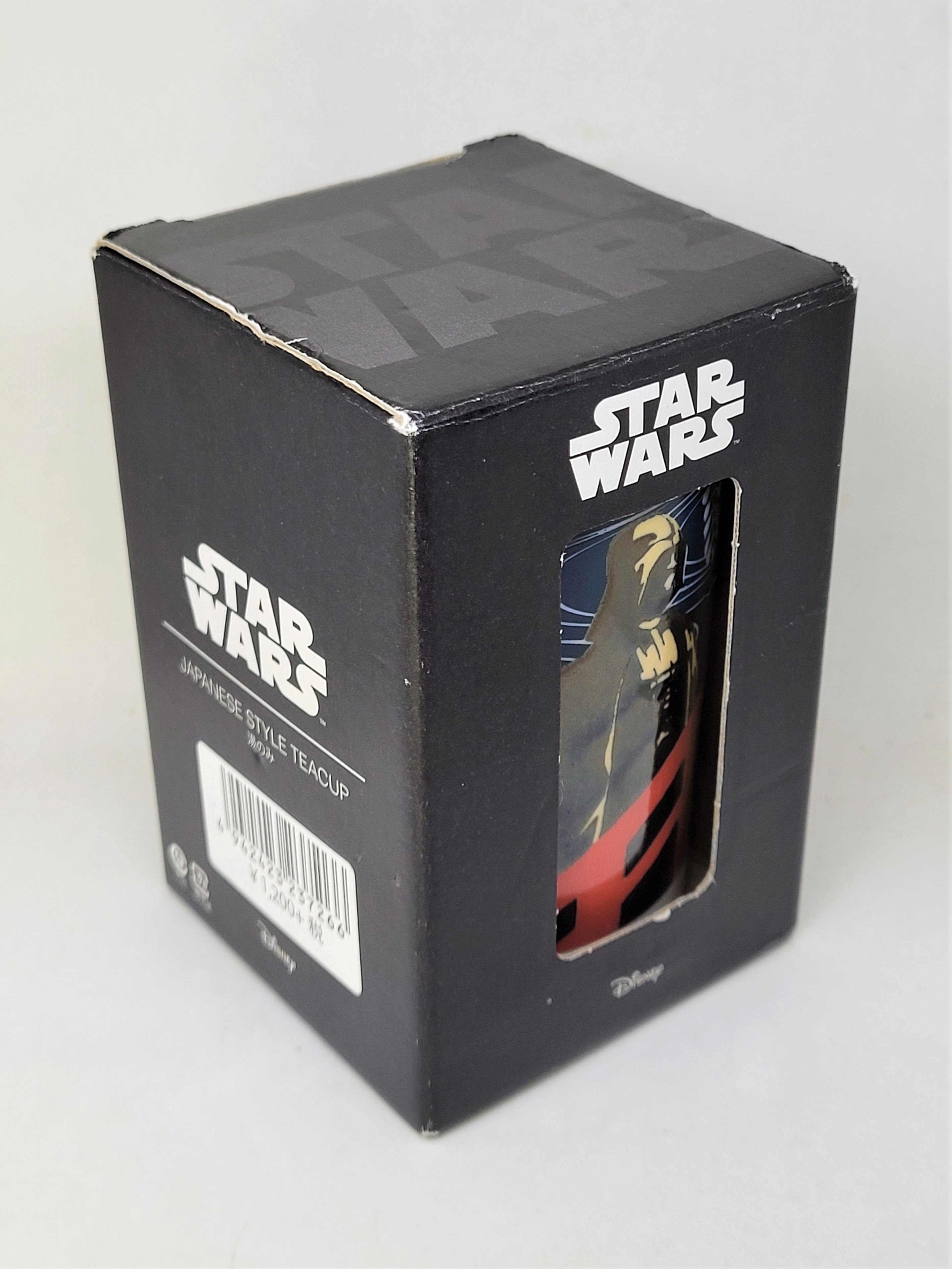  Star Wars Darth Vader Yunomi Japanese Style Teacup - 2016 Japan Disney