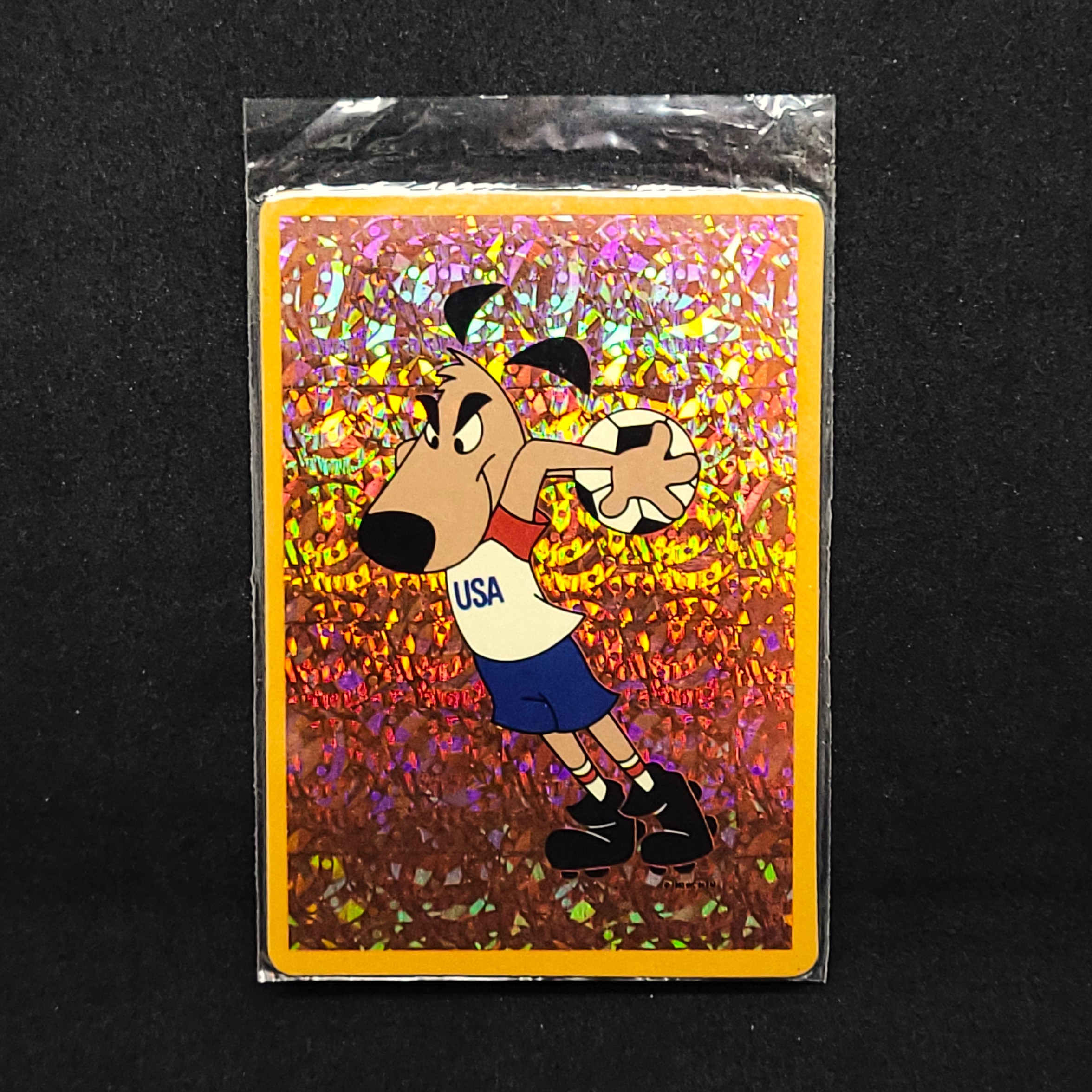 Coca Cola World Cup USA 94 Mascot Holographic Prism Card Collection