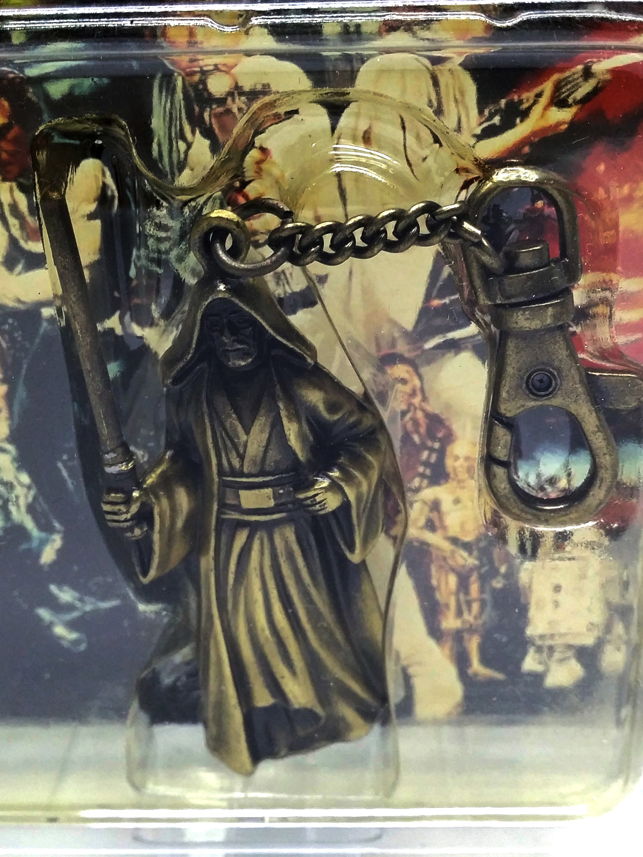 Star Wars "Die Cast Metal Key chain" - 1997 Factory Sealed