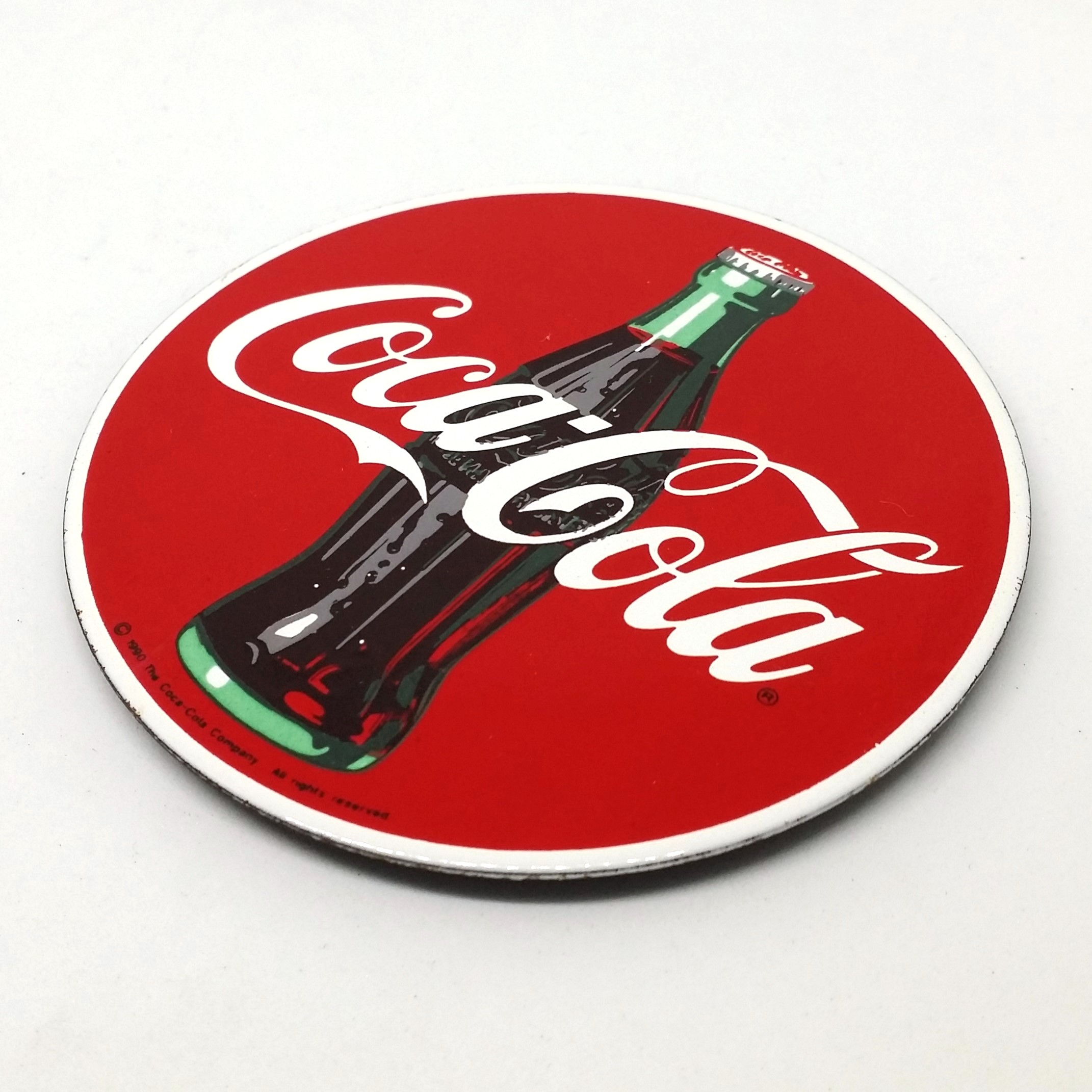 Coca Cola Porcelain Magnets - 1990 Ande Rooney Fridge Magnet