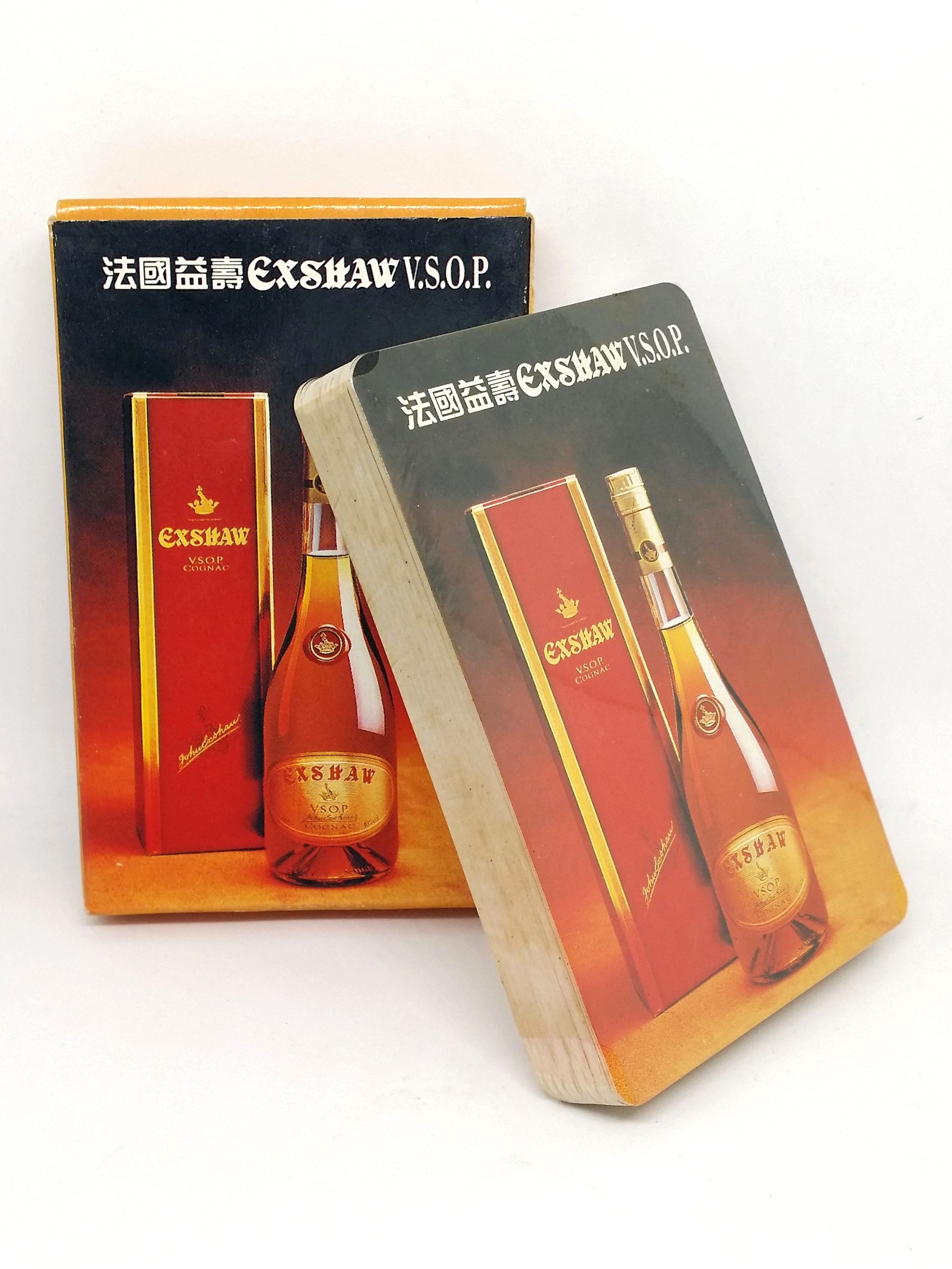 John EXSHAW Cognac VSOP Playing Cards - 1970s Hong Kong Edition