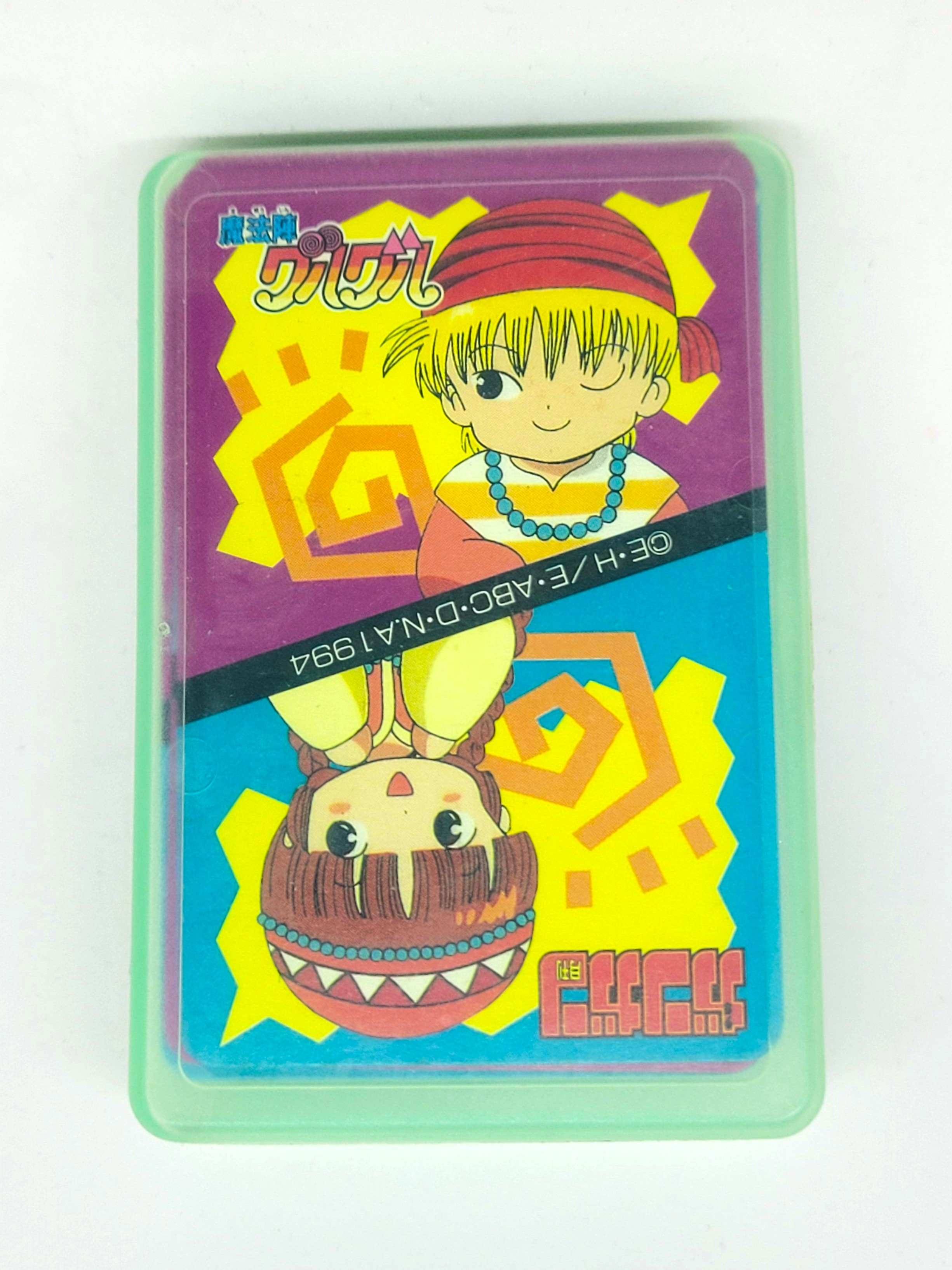 Magical Circle Guru Guru Small Playing Cards - 1995 Square Enix Japanese Anime