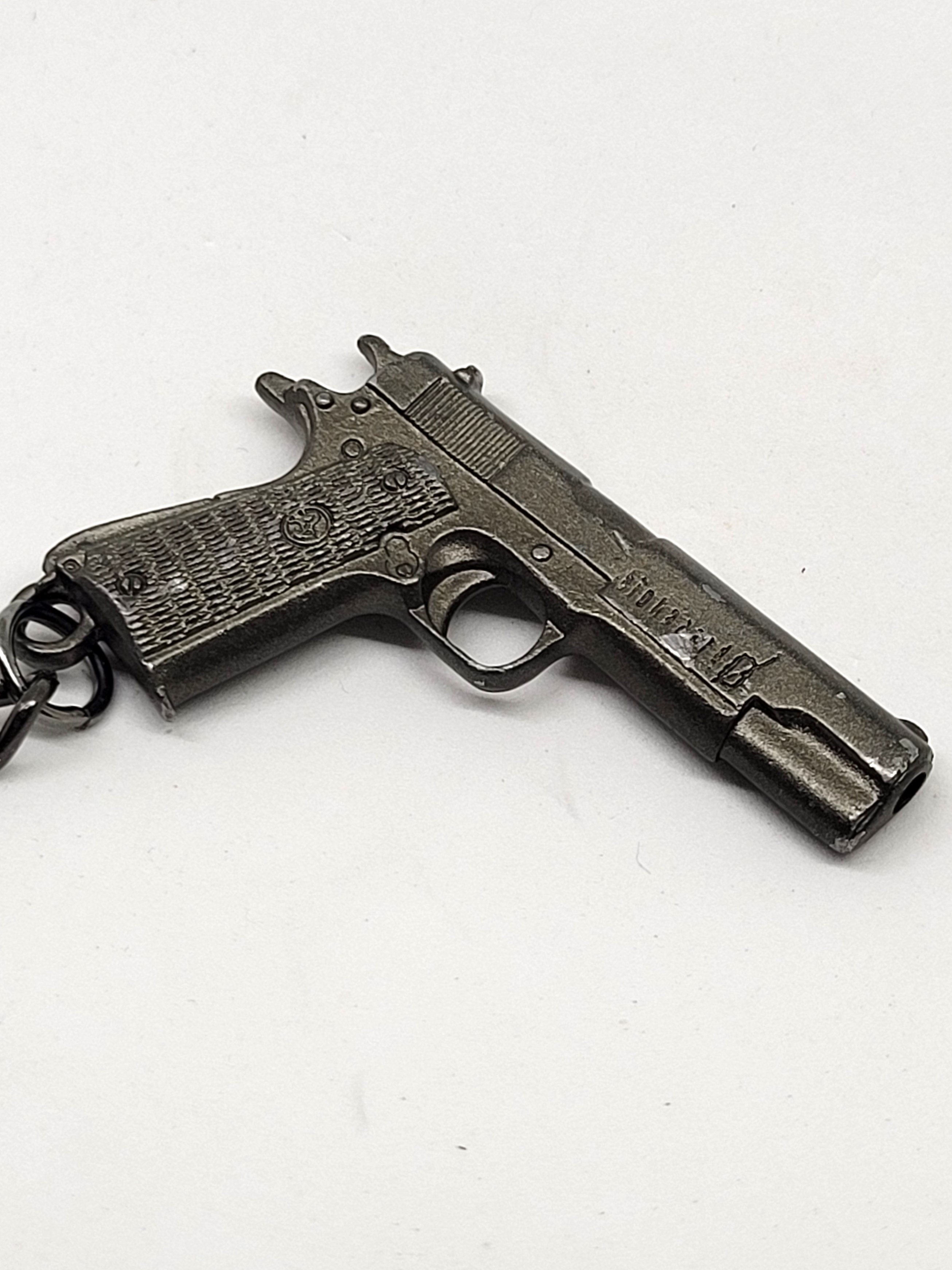 BIOHAZARD Zero 0 Beretta M92F Keychain - 2003 Capcom Resident Evil Hong Kong Comics