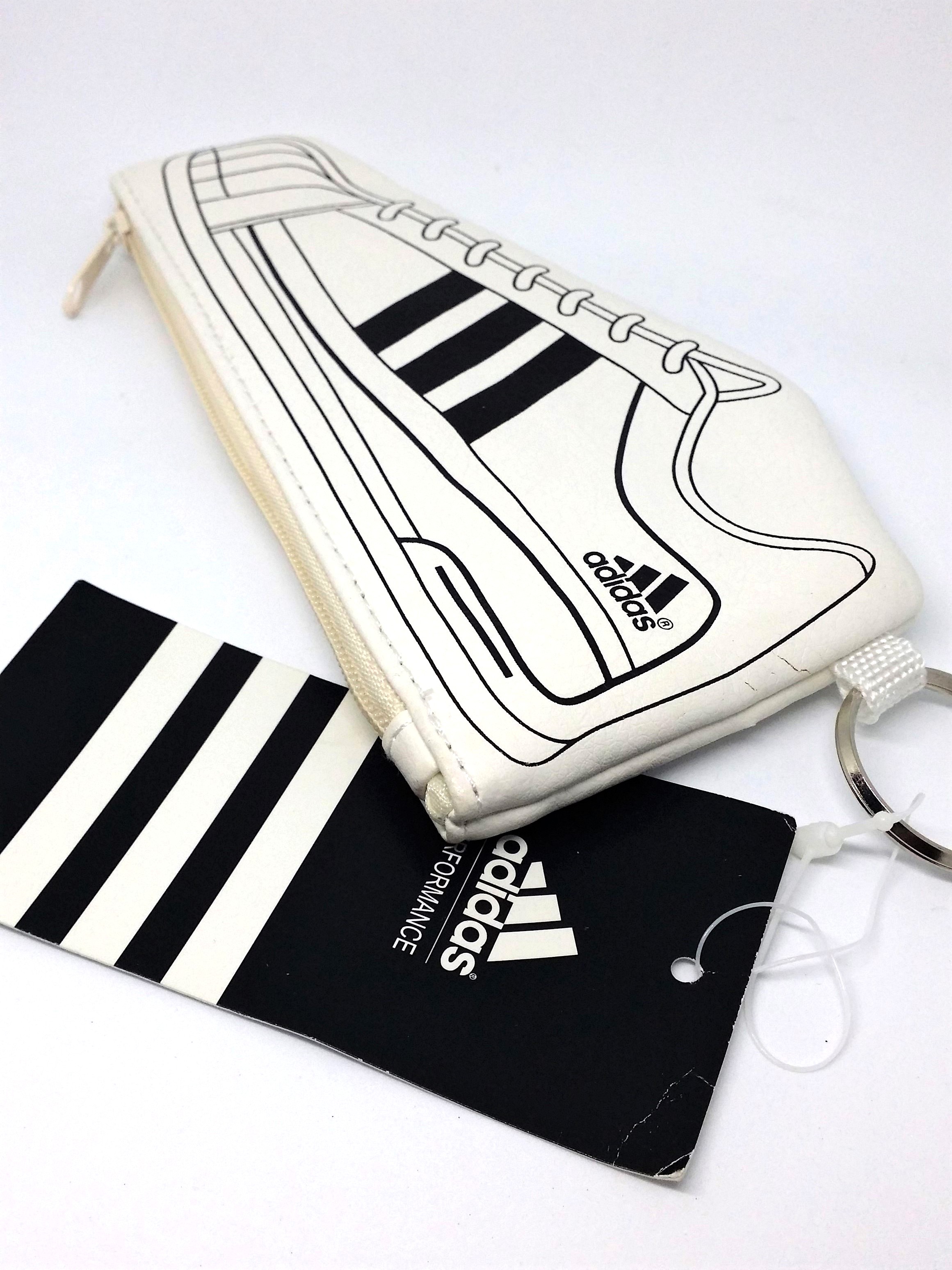 Adidas Zipper Pouch w/ Double Sided Sneaker Print - New With Tag
