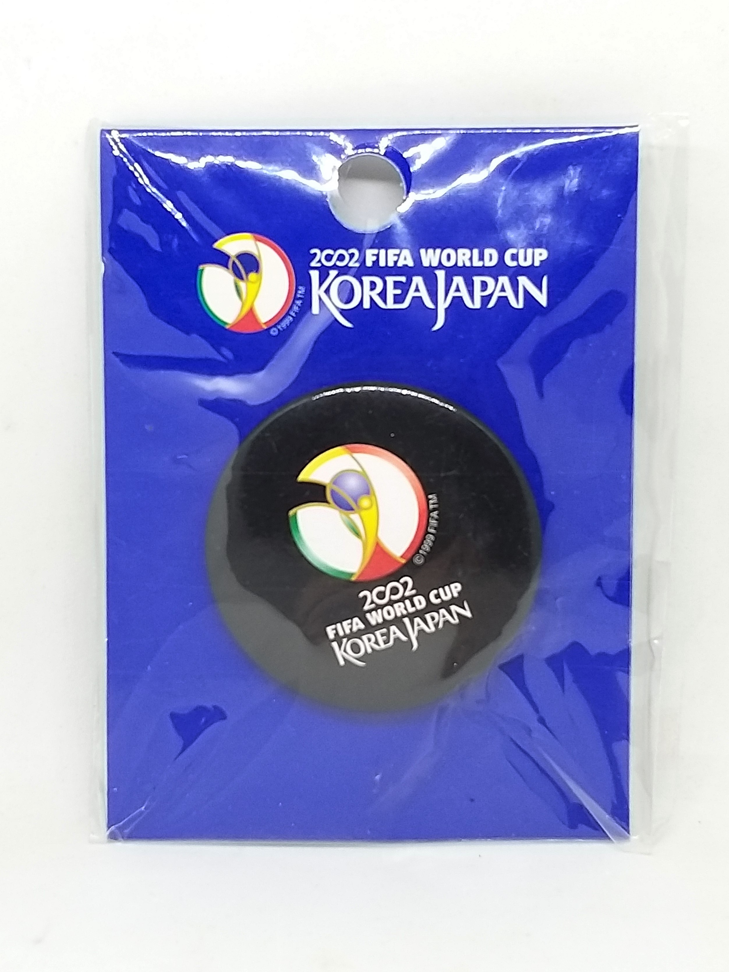 2002 Fifa World Cup Korea Japan Round Button Badges (Logo) Brand New