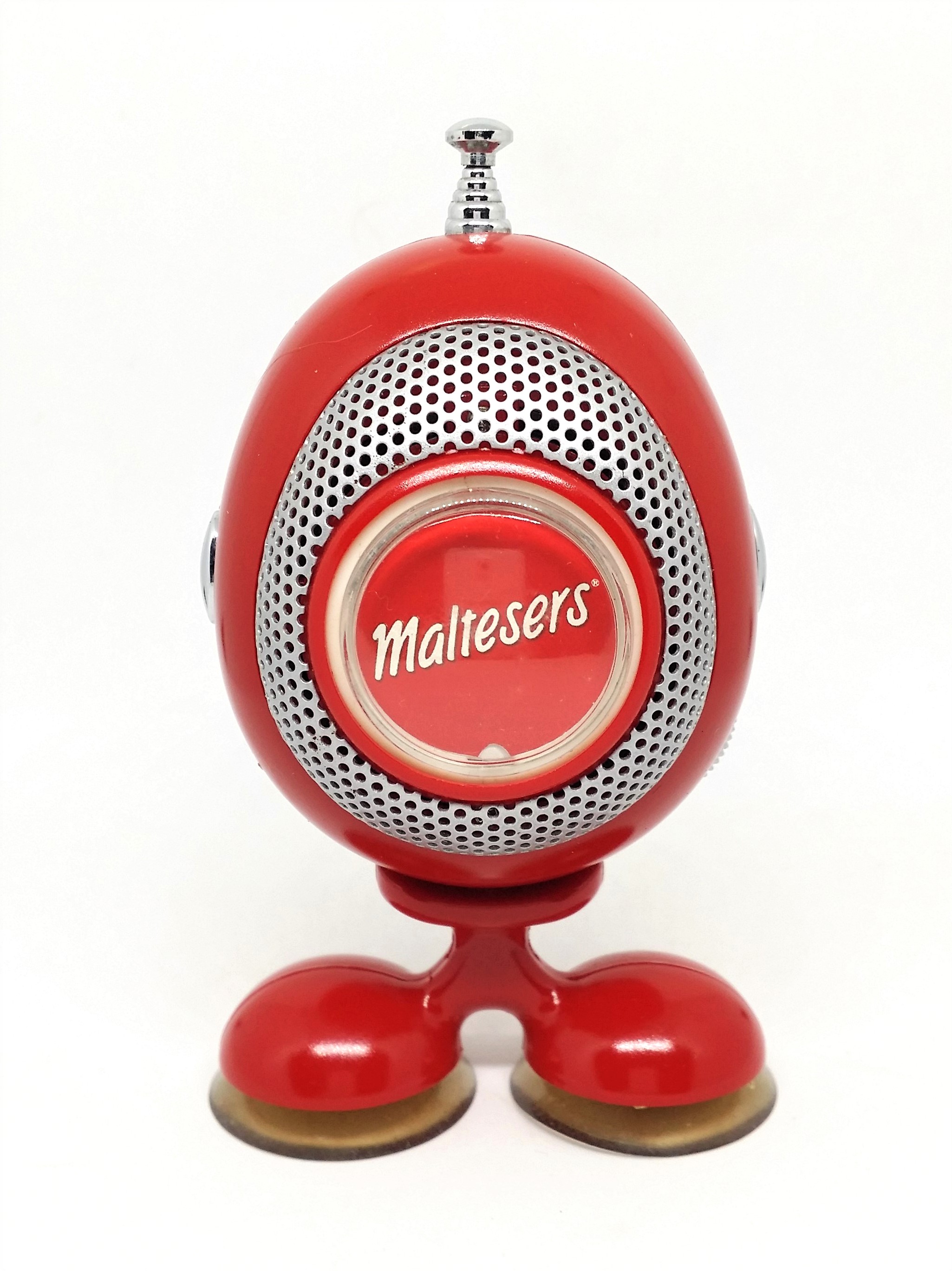 Maltesers Chocolate Auto Scan Radio (Red) - 2004 Tested & Working NIB