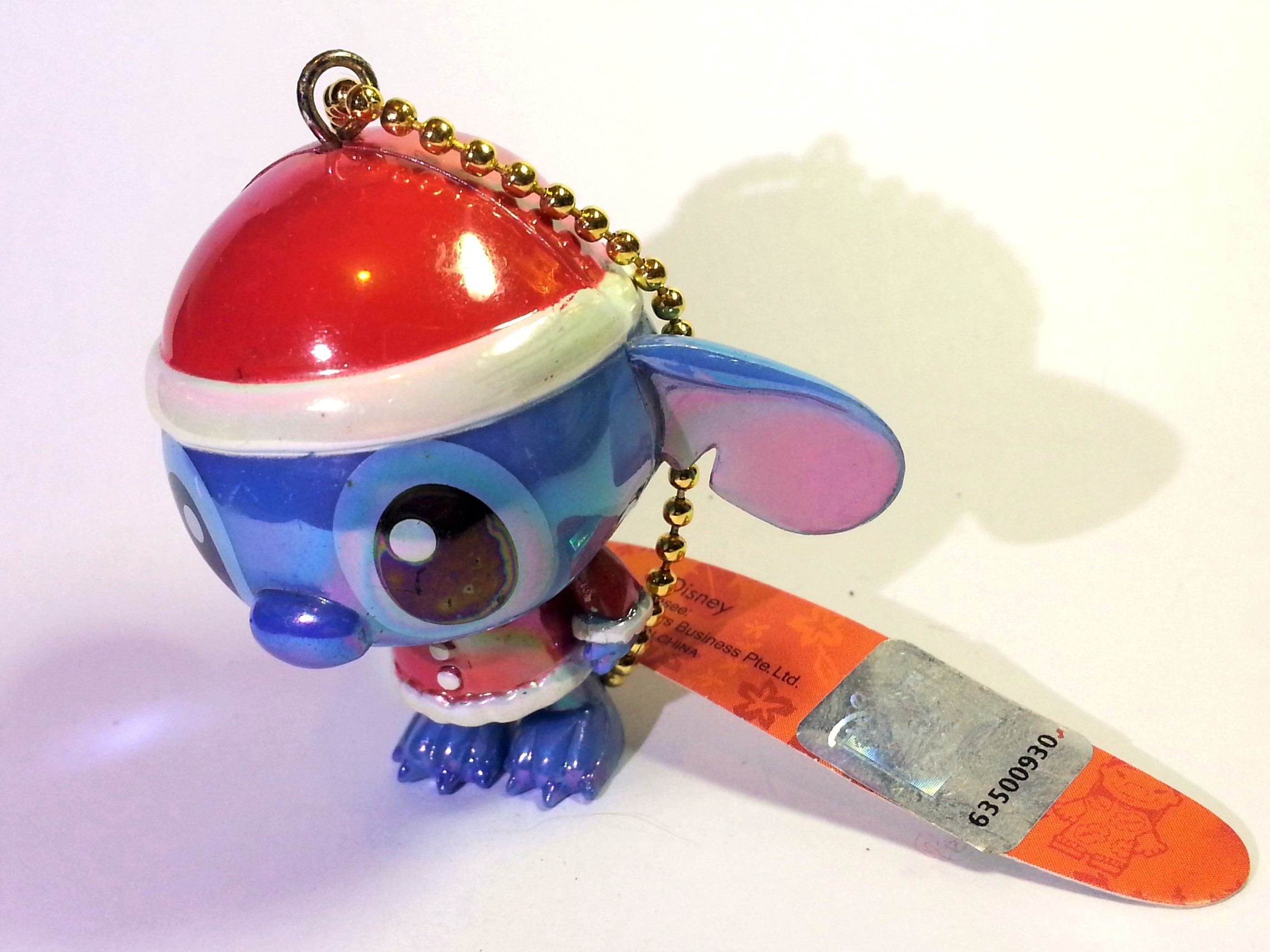 Disney Lilo & Stitch Iridescent Jointed Figure Charm Keychains - 2000s From Japan