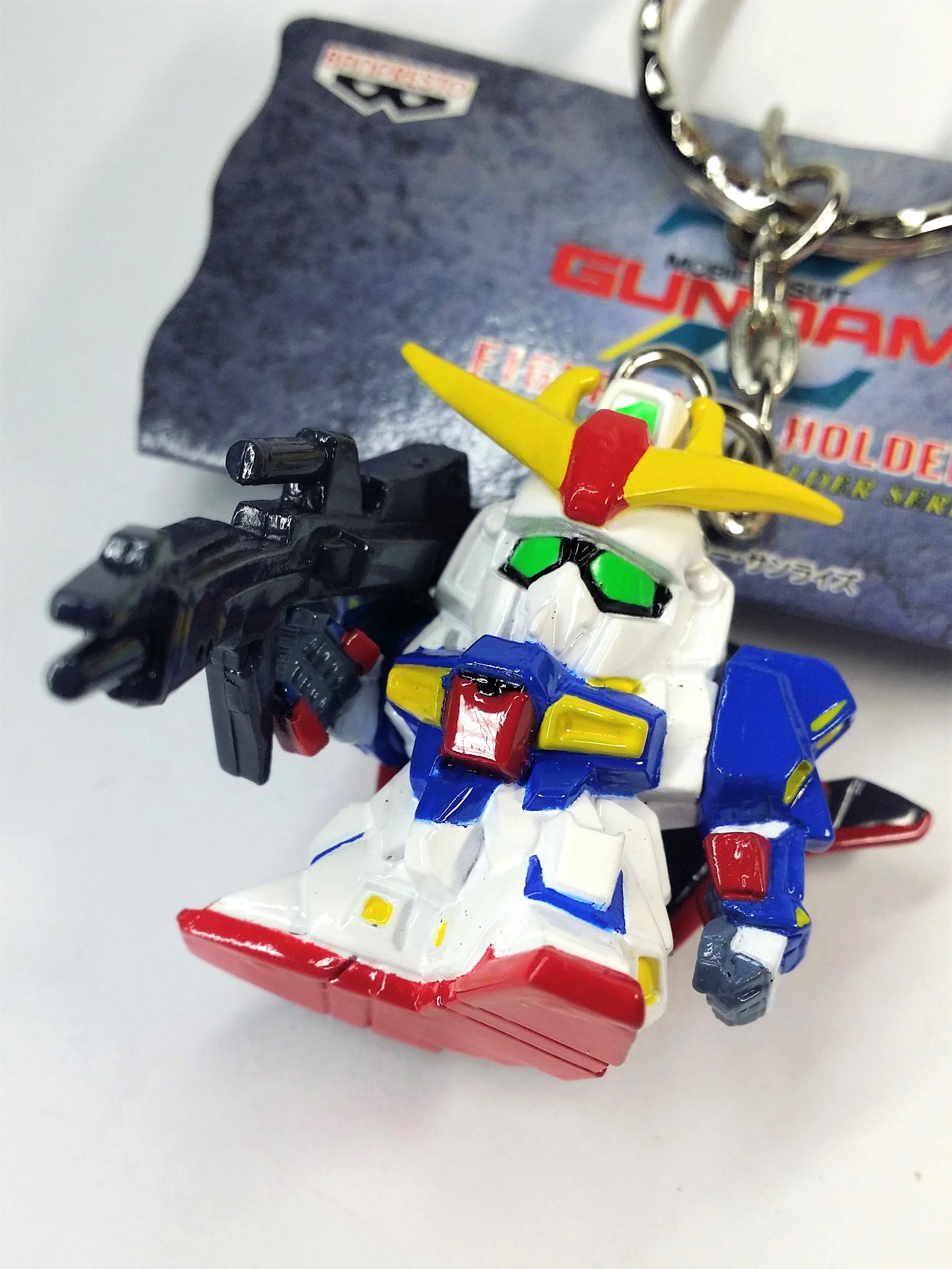 Mobile Suit Z Gundam Figure Keychain #5 ZETA - 2000 Banpresto Japanese Anime