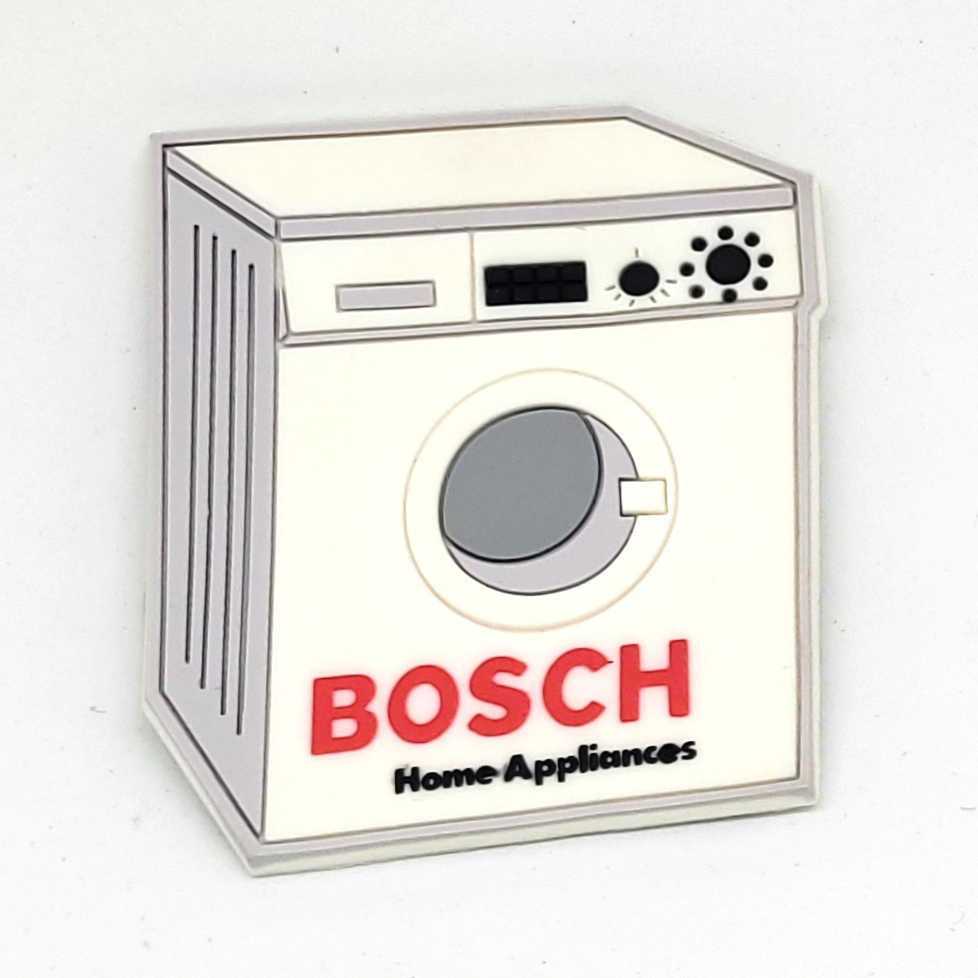 BOSCH Washing Machine Soft PVC Fridge Magnet - Rare Vintage