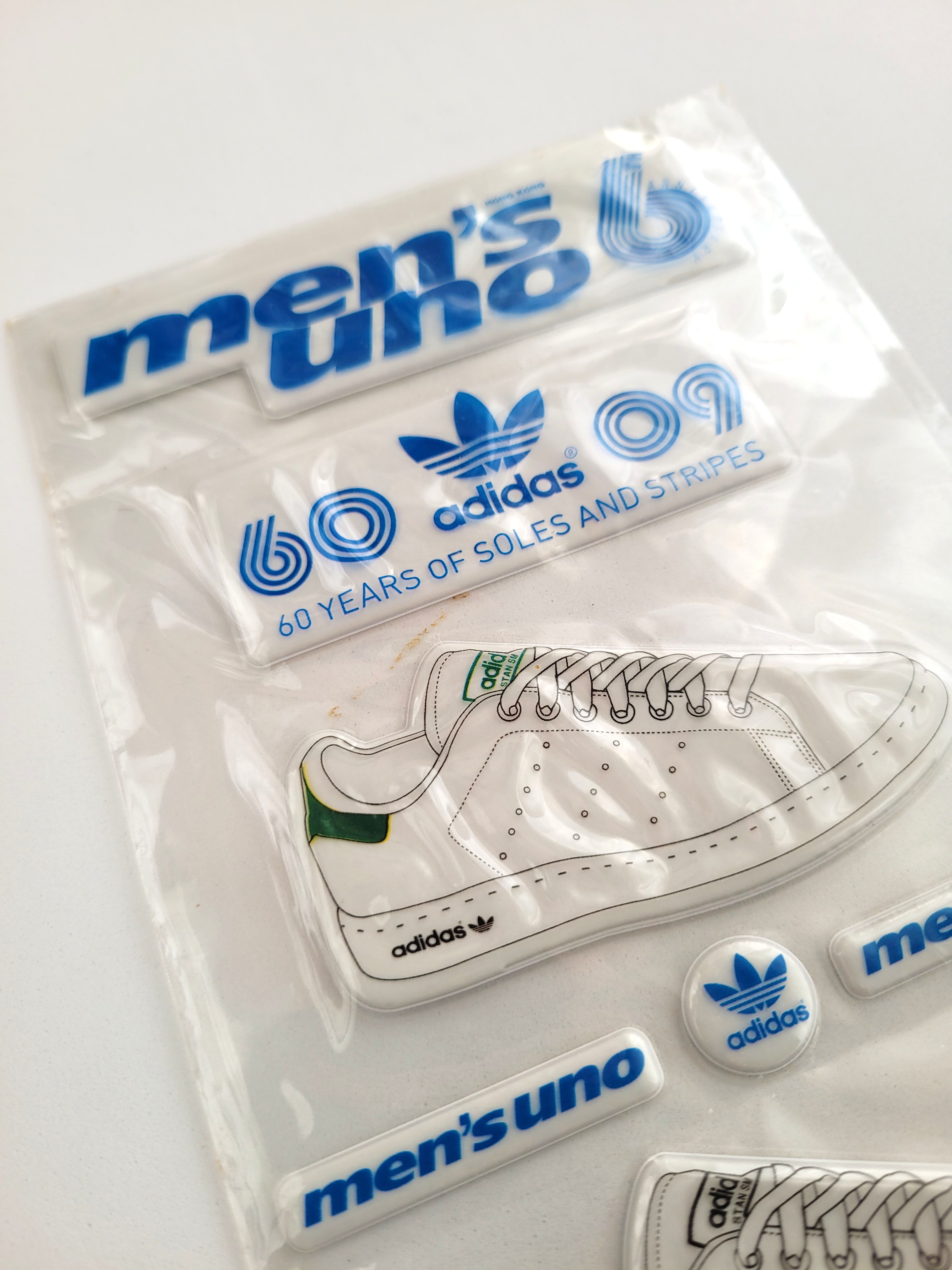 Adidas 60th Anniversary Stan Smith Puffy Sticker Sheet - 2009 Adidas Originals