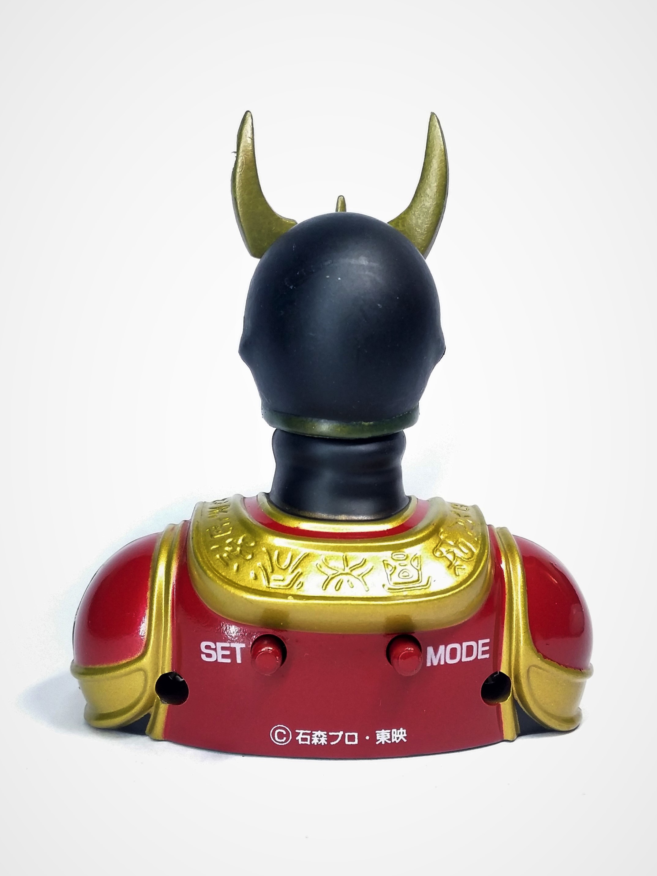 Kamen Rider KUUGA Bust Mini Digital Clock - 2002 TOEI Japanese Anime Masked Rider