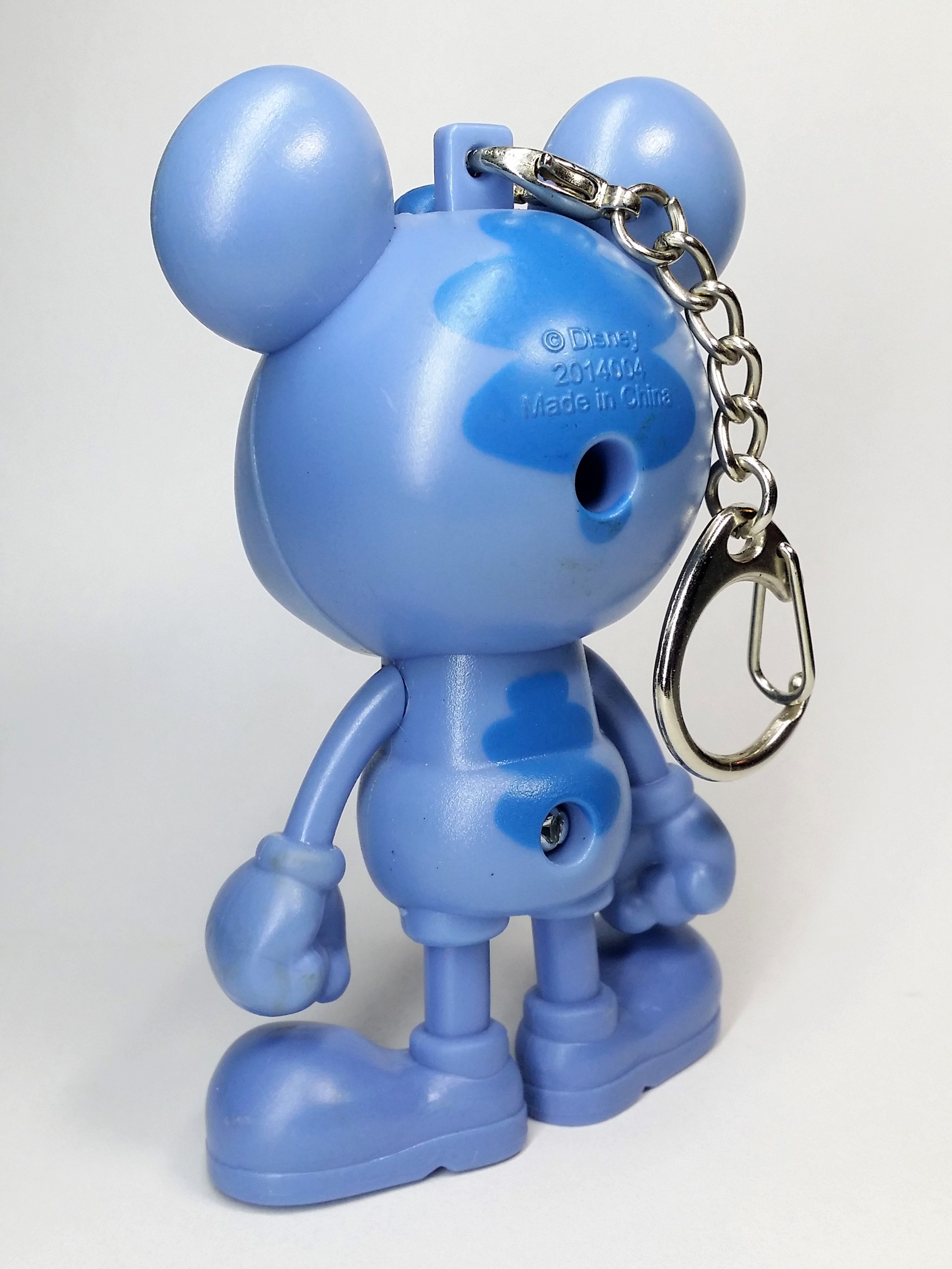 Disney 90th Anniversary Mickey Mouse Cosplaying Stitch Figure Bag Charm Keychain