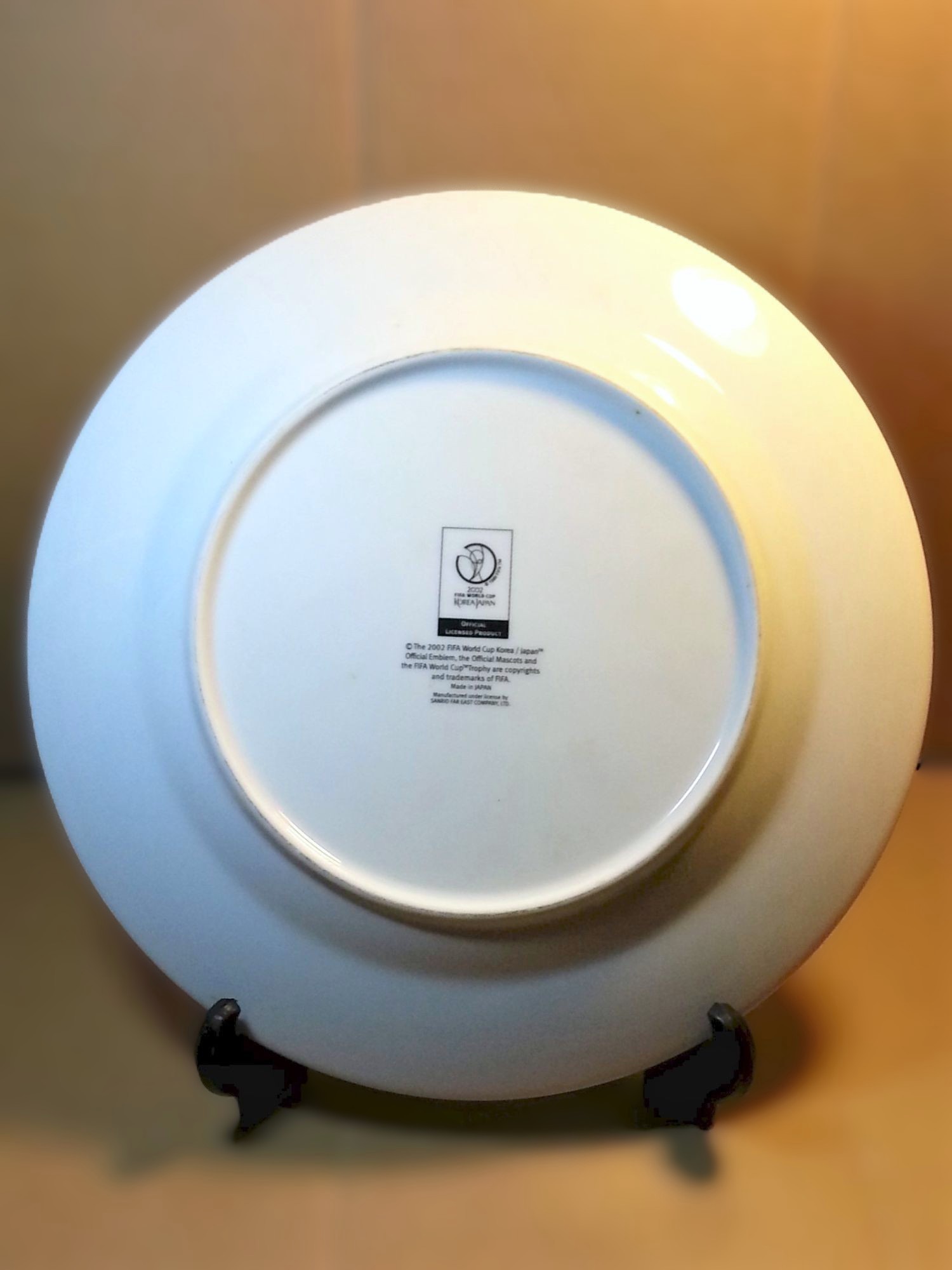 2002 Fifa World Cup Korea Japan Commemorative Plate (Tournament Schedule)