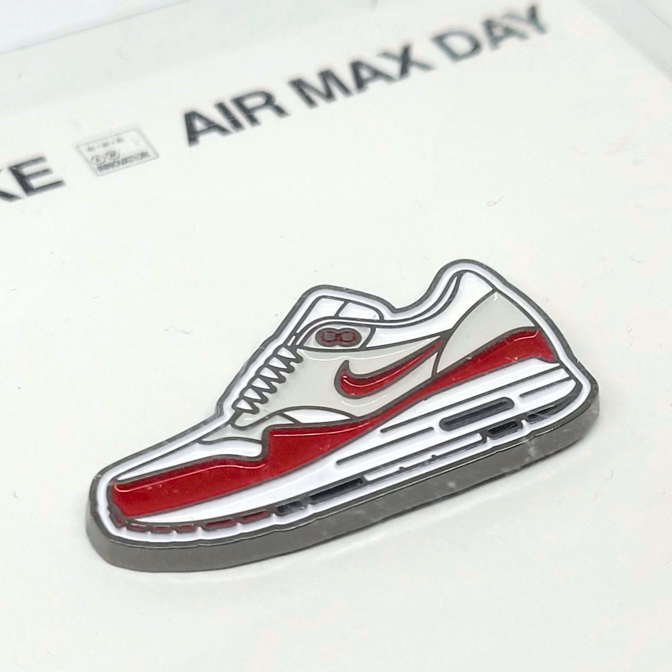 Nike Air Max Day (Air Max 1 Big Bubble) Pin Badge & Sticker Set - 2023 Hong Kong Exclusive