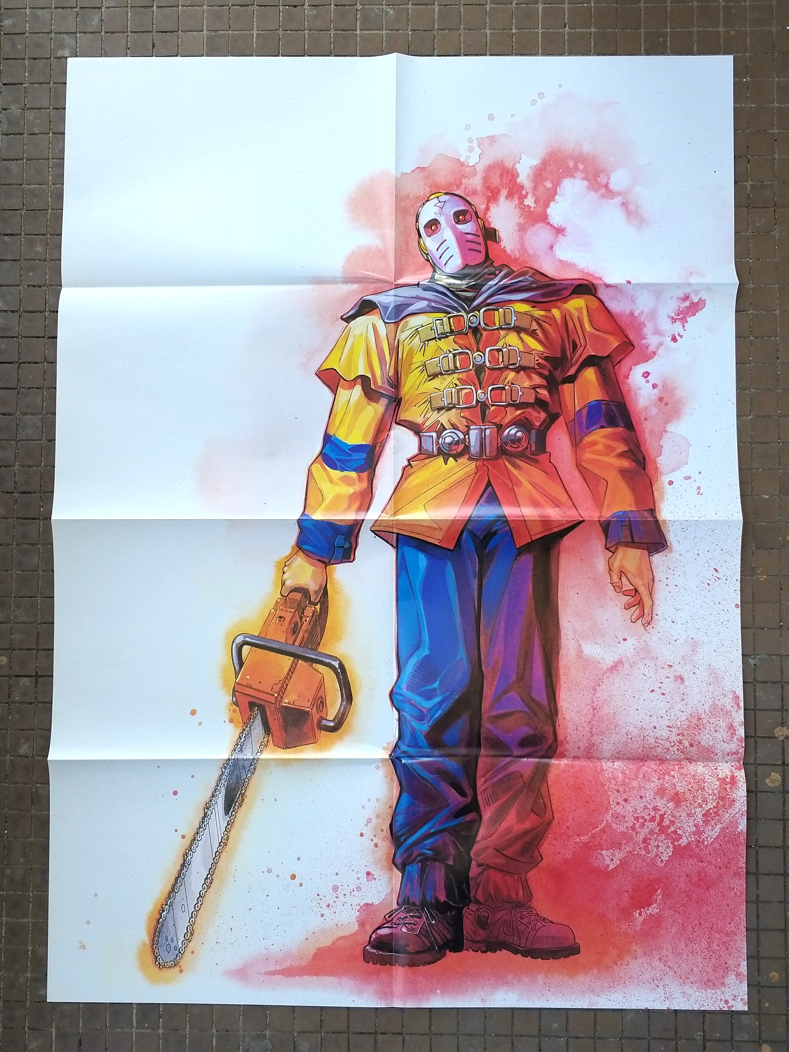 Battle Arena Toshinden 3 Poster (Judgement) - 1990s Hong Kong Comics