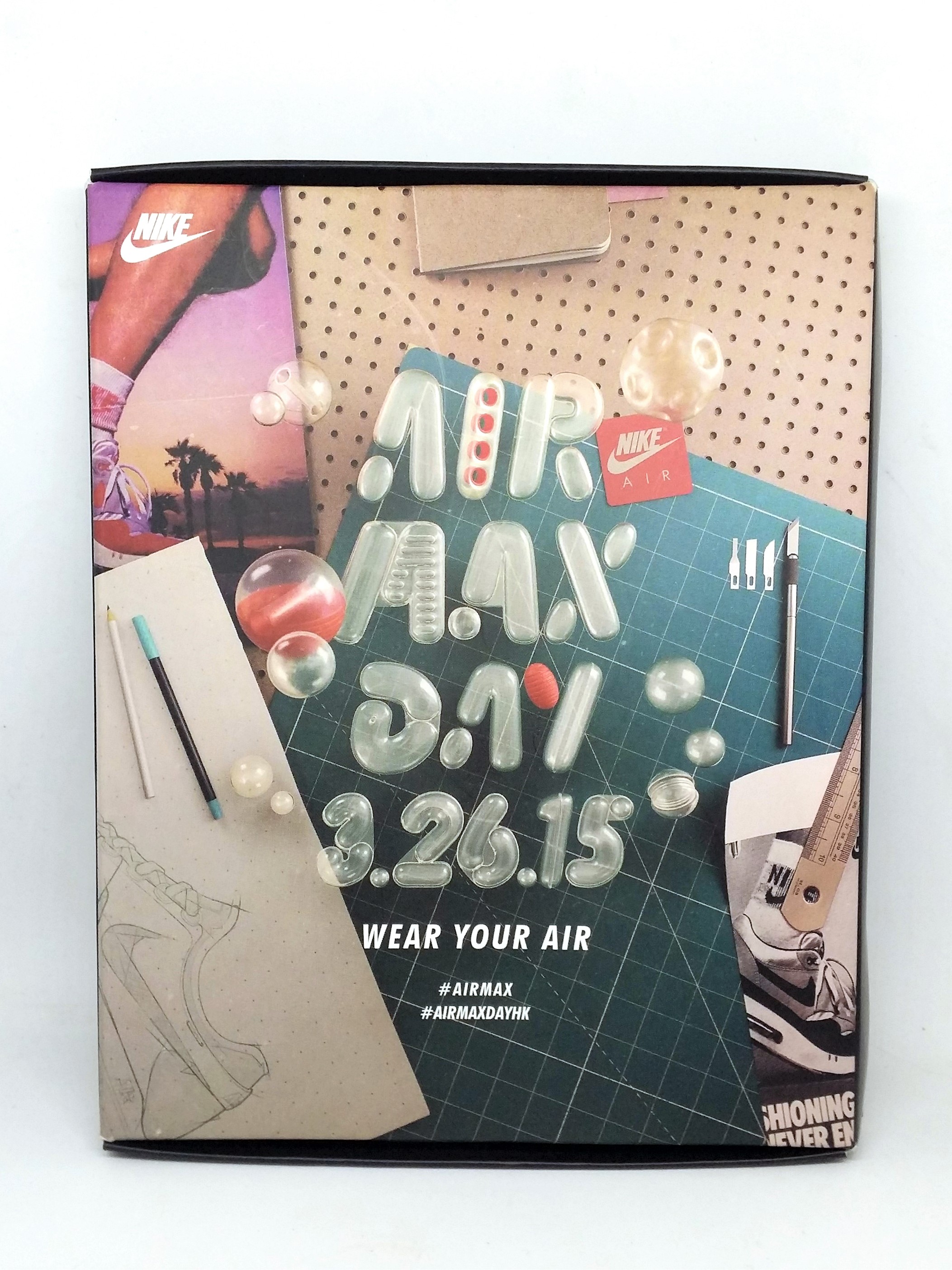 Nike Air Max Day Sneaker Pin Badges Set (6-Pack) - 2015 Hong Kong Exclusive