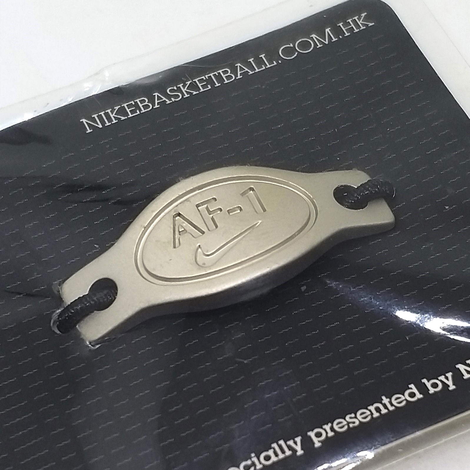 Nike Air Force One 25th Anniversary Shoe Lace Charm - 2007 AF1 Hong Kong Exclusive