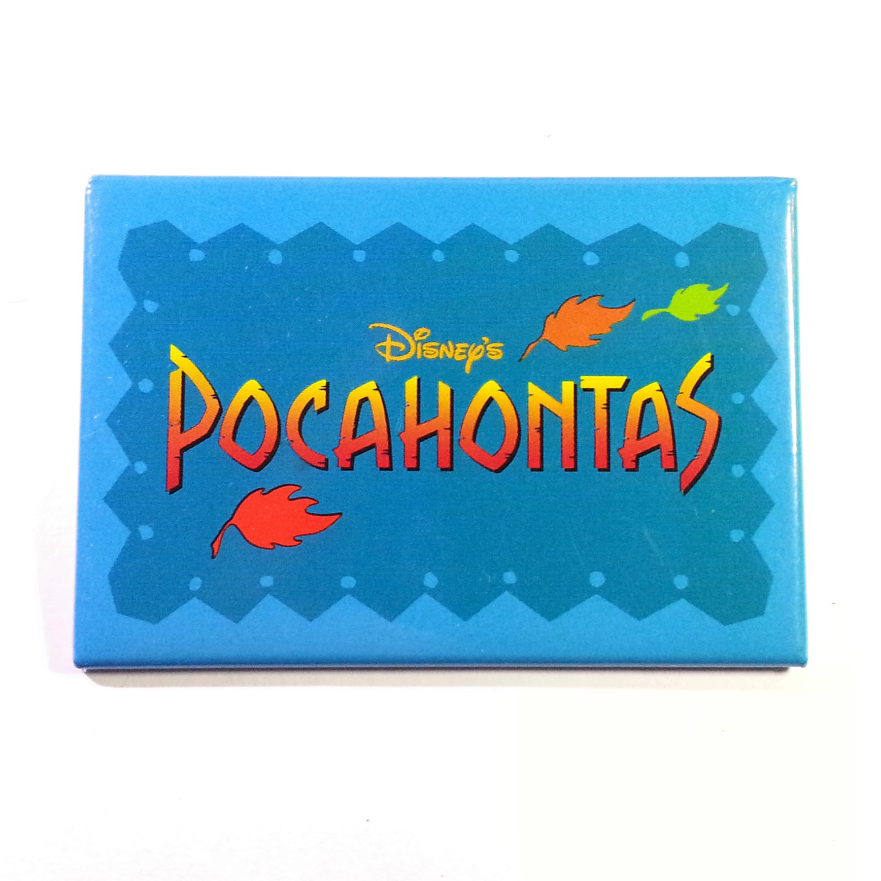 Disney Pocahontas Movie Promo 3" Pinback Button - 1995 Pin Badge